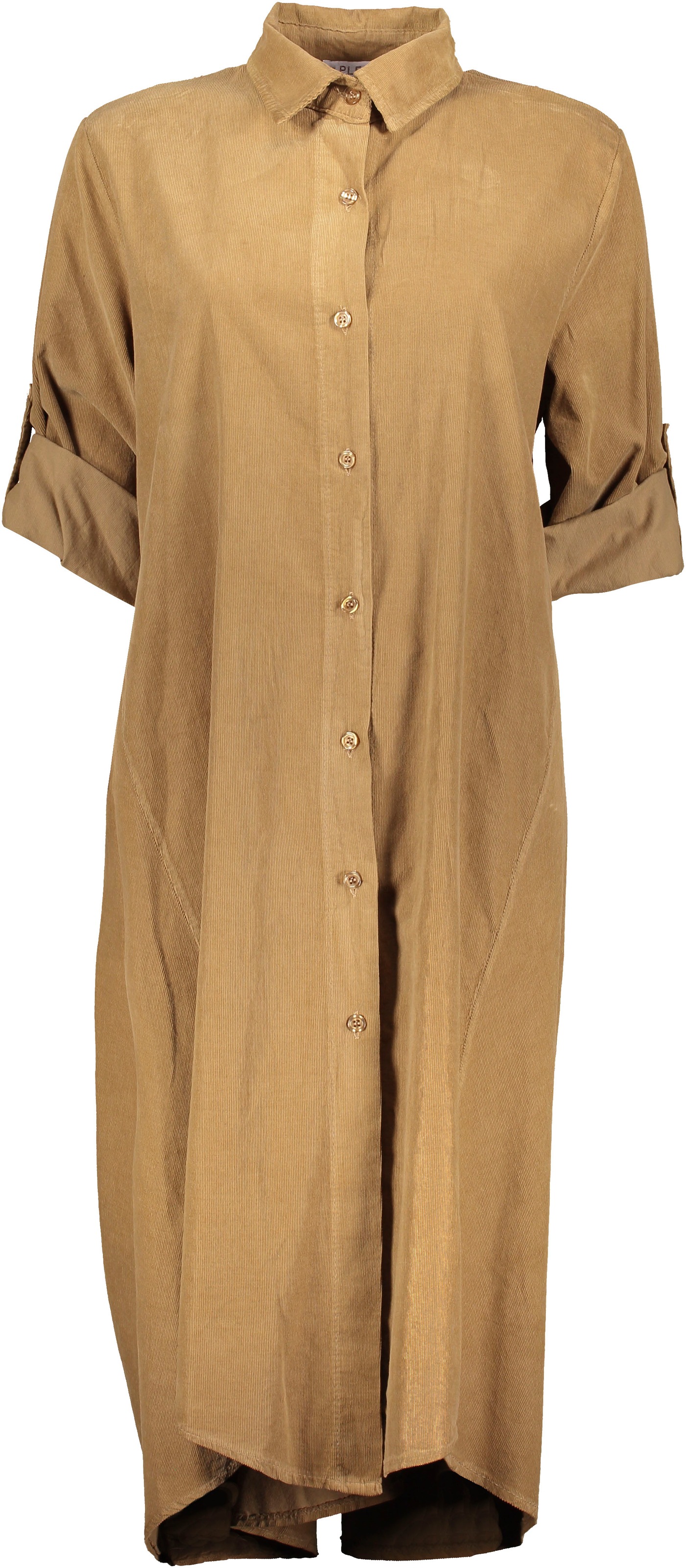 Please Jeans Cordkleid »PL-A4892«, mit Hemdkragen