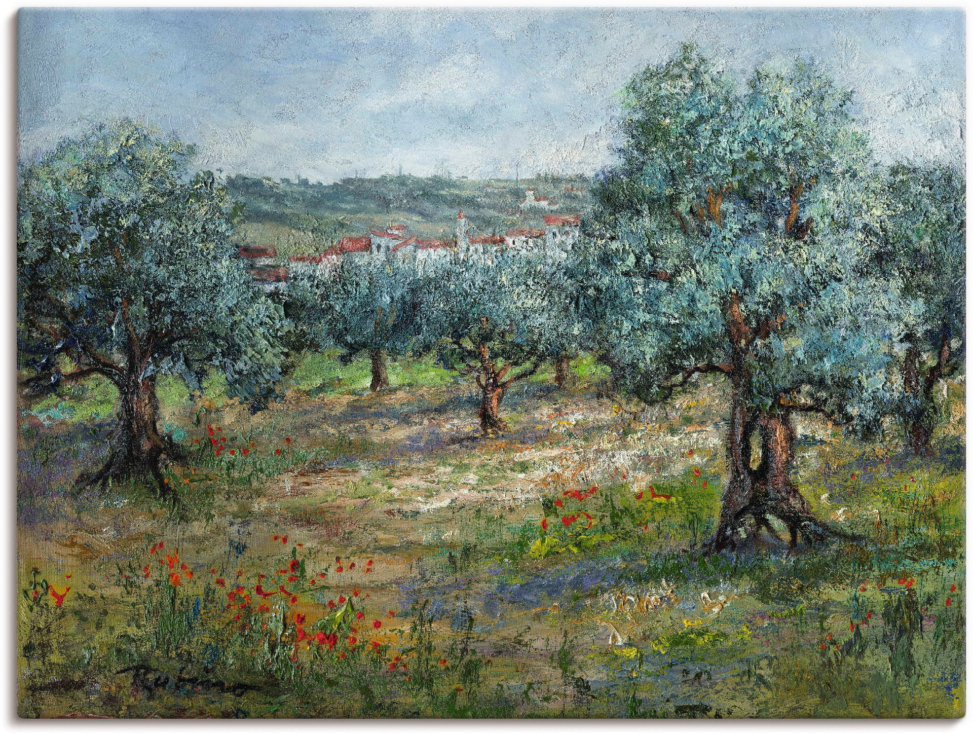 Artland Wandbild »Toskana II«, Europa, (1 St.), als Alubild, Outdoorbild, Leinwandbild in verschied. Größen