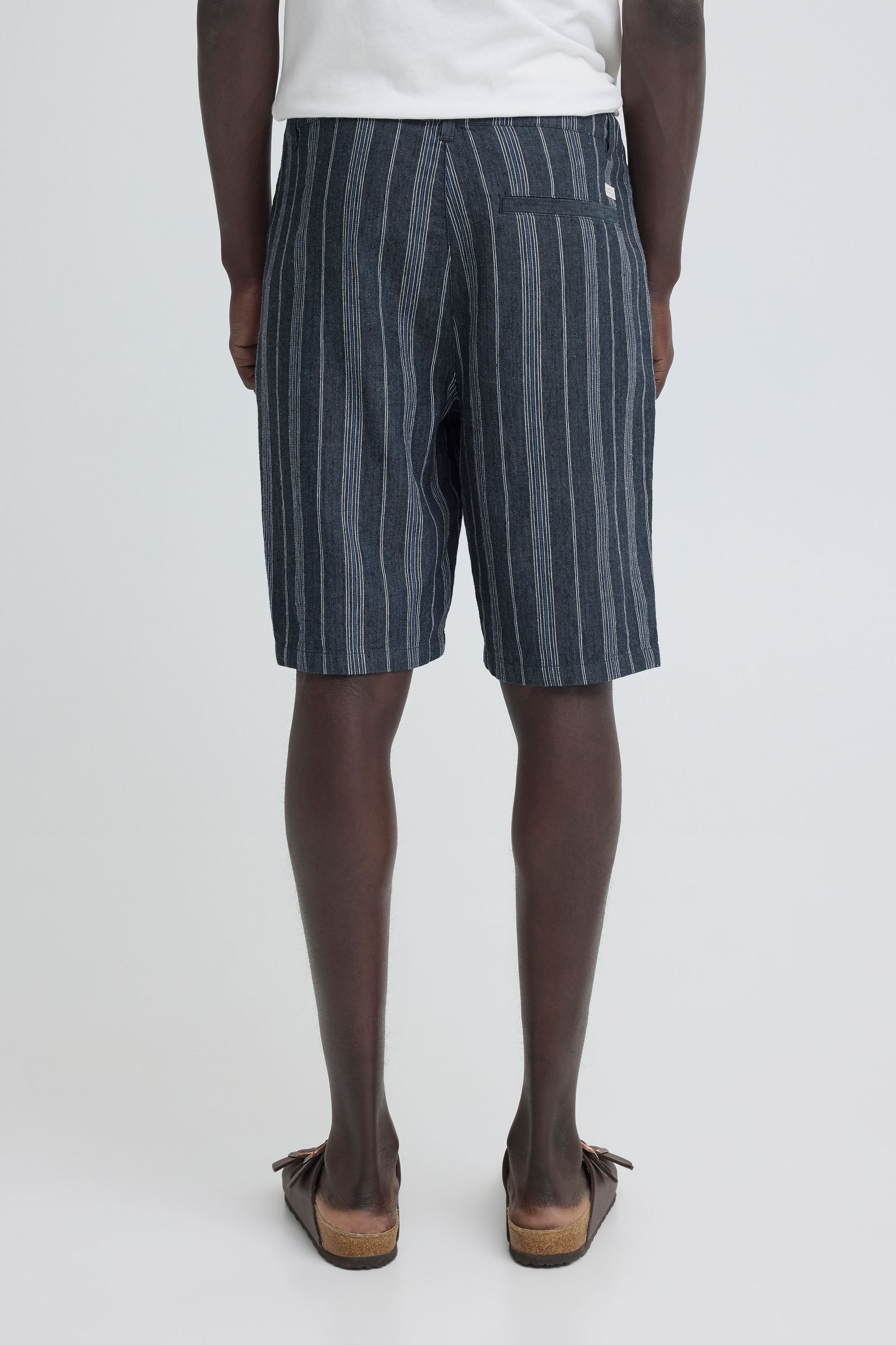 Blend Leinenhose »Leinenhose BHMaddox Linen Mix Striped«