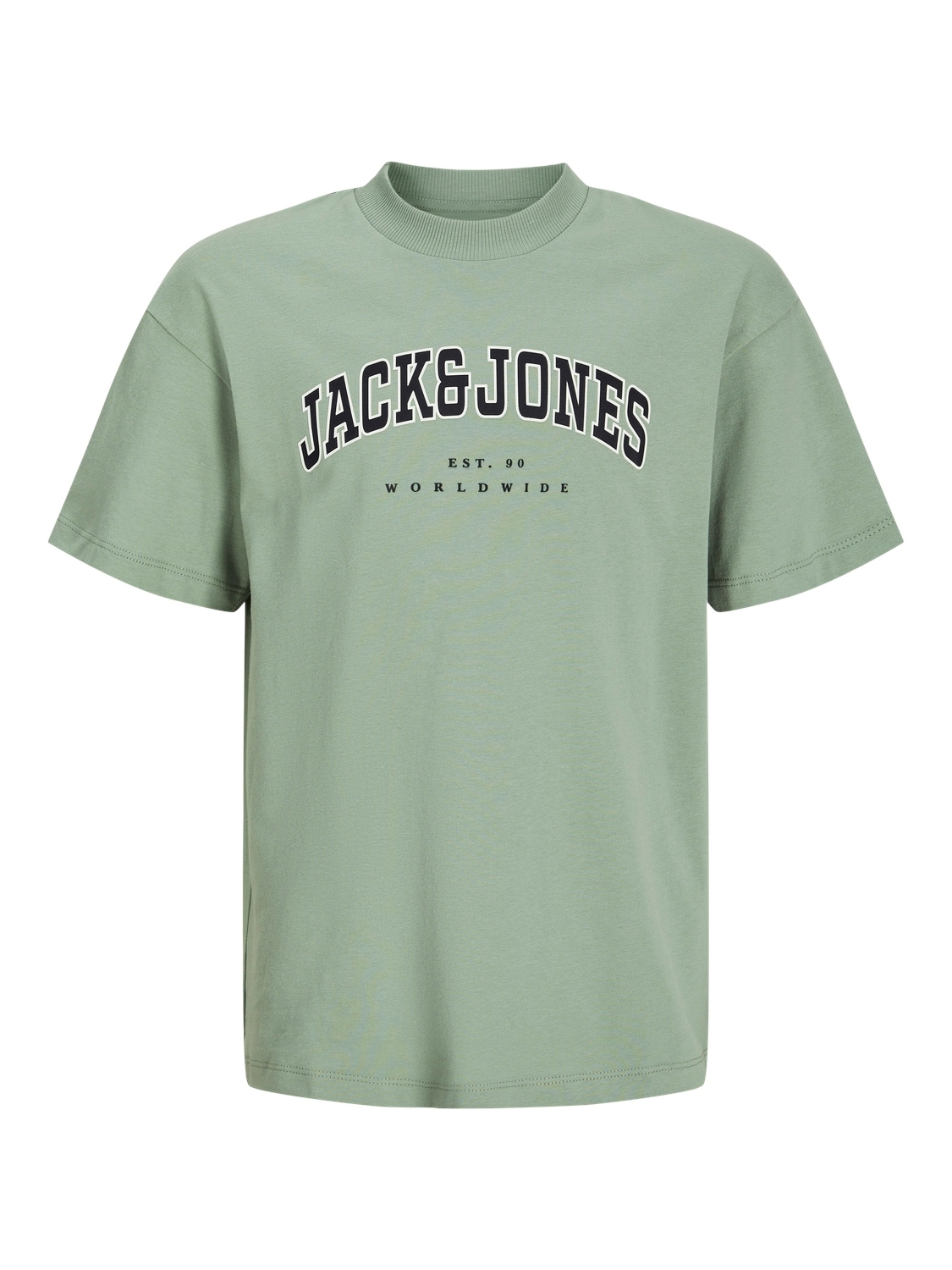 Jack & Jones Junior Rundhalsshirt »JJECALEB VARSITY TEE SS O-NECK NOOS JNR«