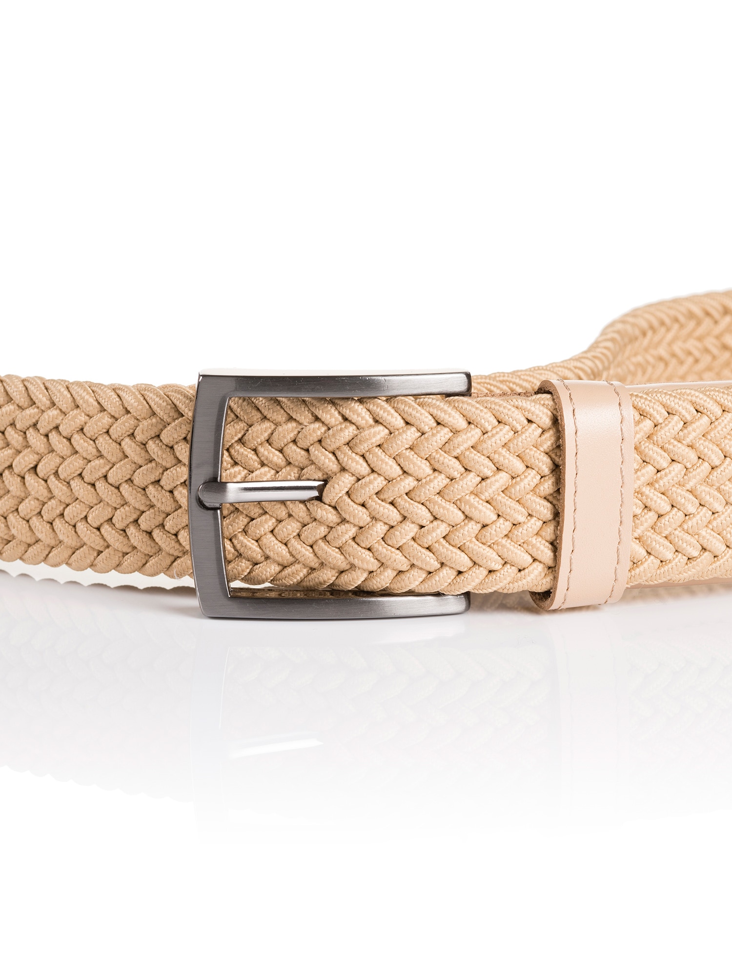 TOM TAILOR Flechtgürtel »TTJAMIE«, 3,5 cm breiter Flechtgürtel, Casual Look, bis Gr. 120