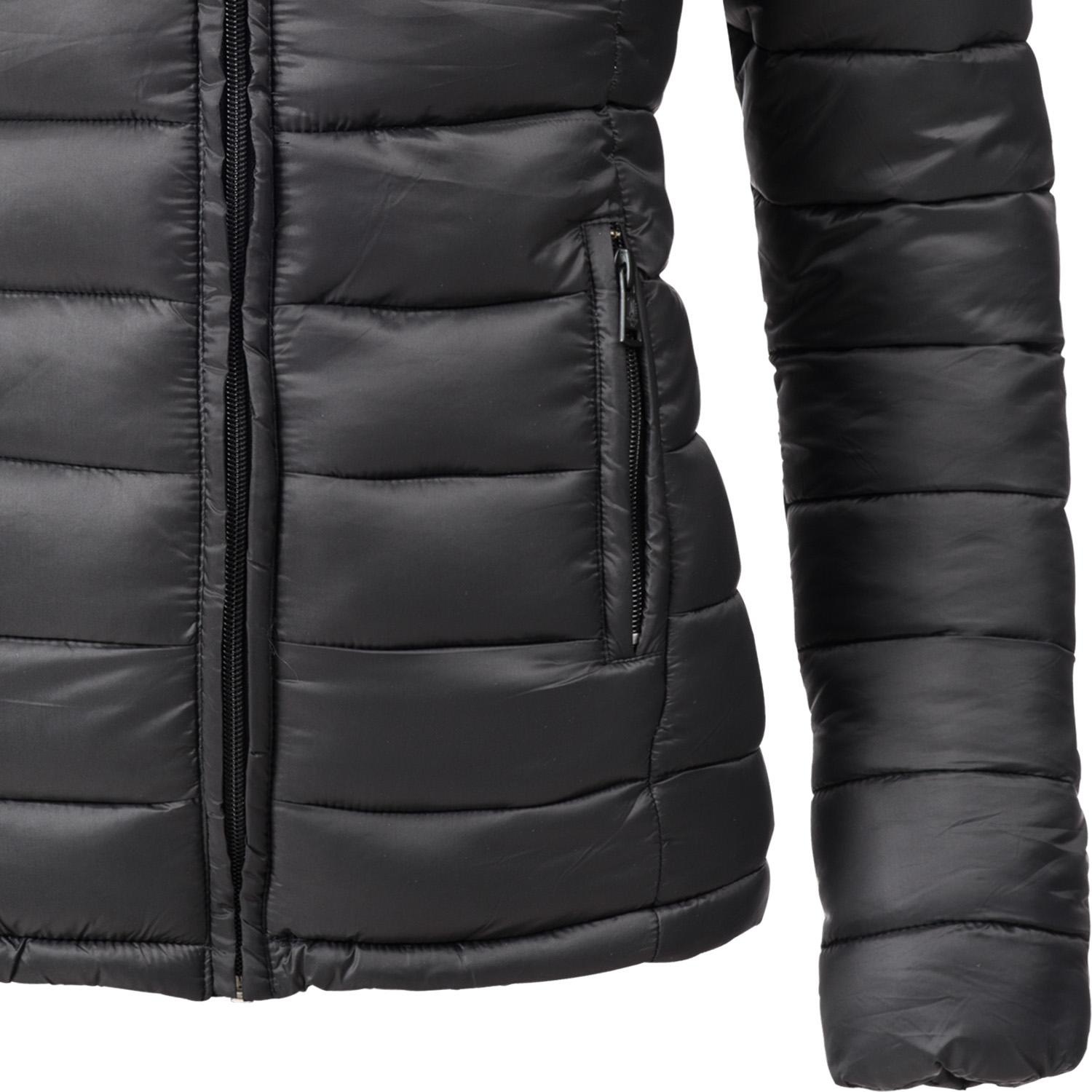Marikoo Steppjacke »Steppjacke Lucy«, mit Kapuze, modische Damen Übergangsjacke mit großer Kapuze
