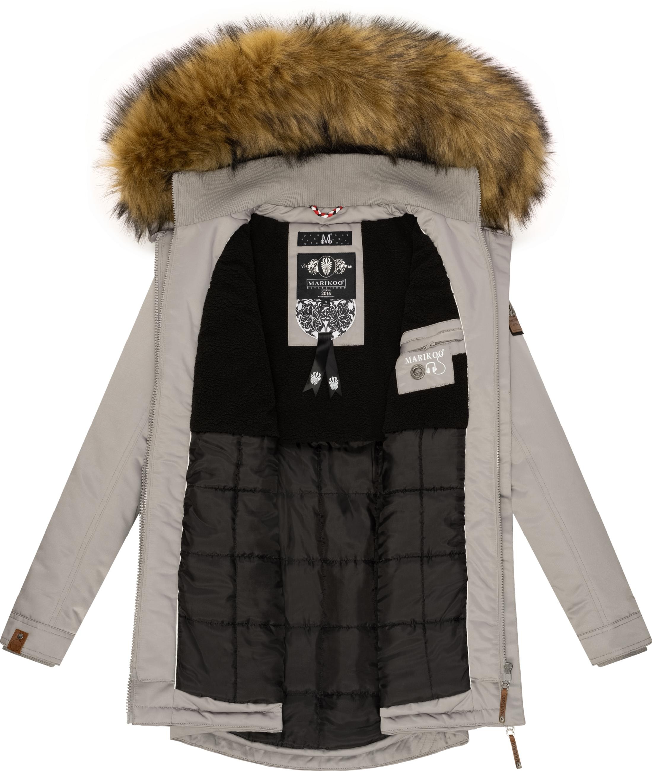 Marikoo Wintermantel »Wintermantel Sanakoo«