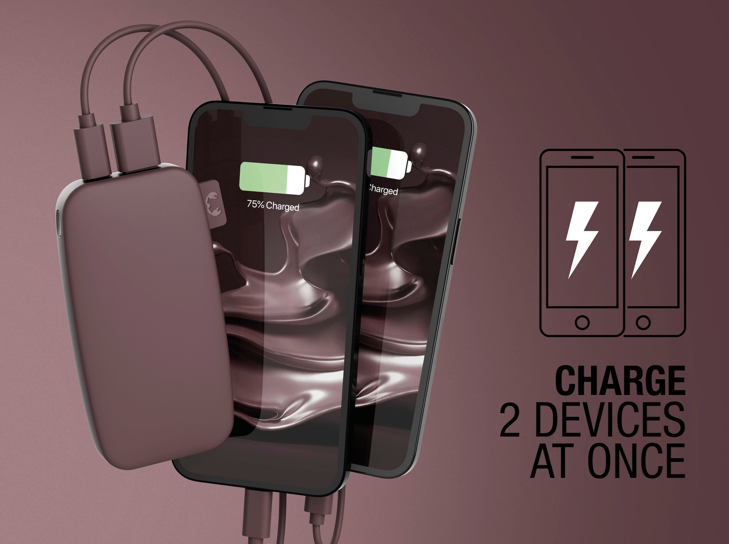 Fresh´n Rebel Powerbank »Power Pack 6000mAh mit USB-C, Fast Charge«, 5 V