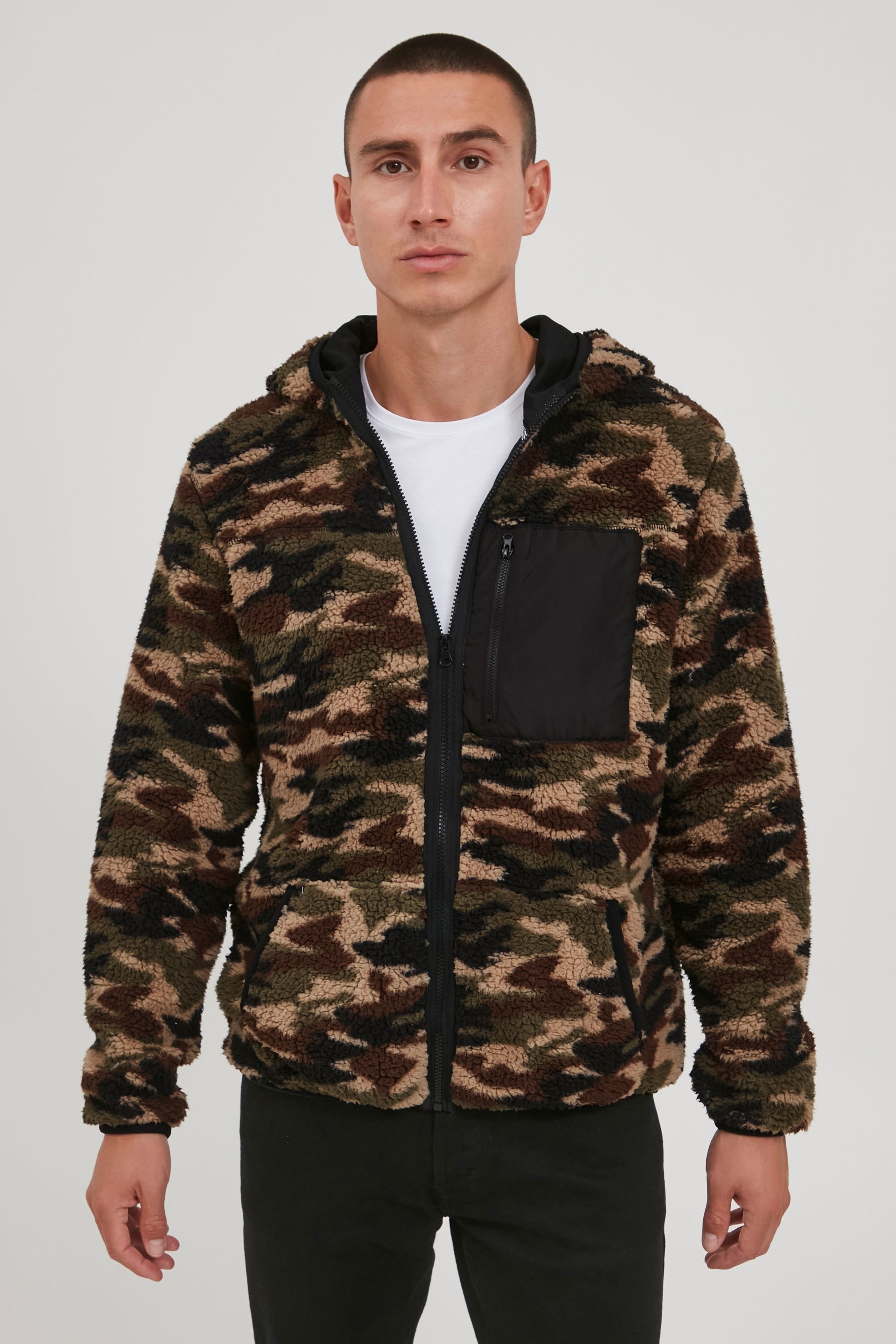 !Solid Kurzjacke »Kurzjacke SDLuka«, mit Kapuze