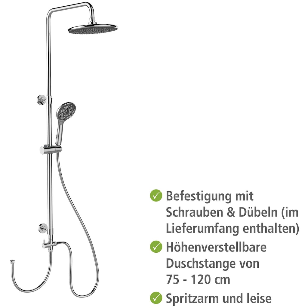 WENKO Duschsystem »Watersaving«