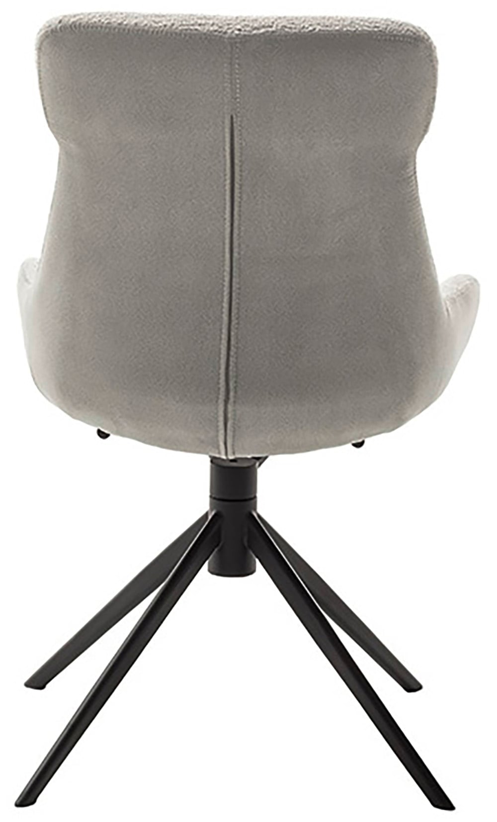 MCA furniture Esszimmerstuhl »PELION«, Feingewebe, (2er-Set), drehbar 360°, Dreh- & Schwingfunktion, Sitzhöhe ca. 50 cm