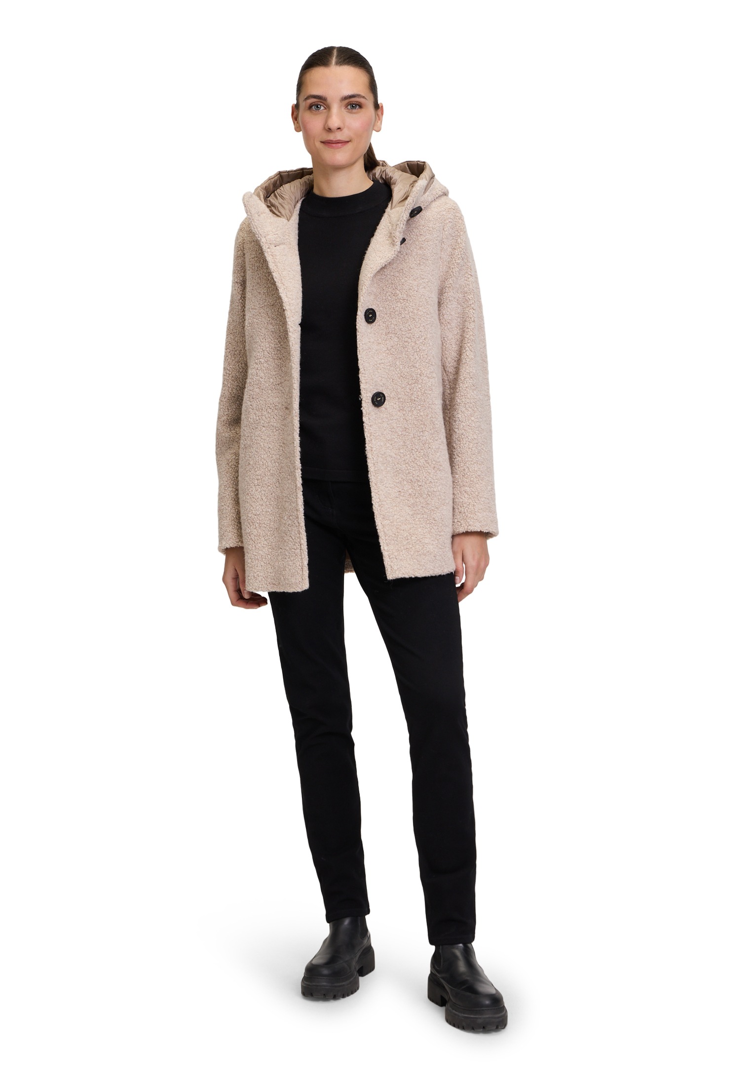 Gil Bret Wolljacke »Wolljacke mit Kapuze«