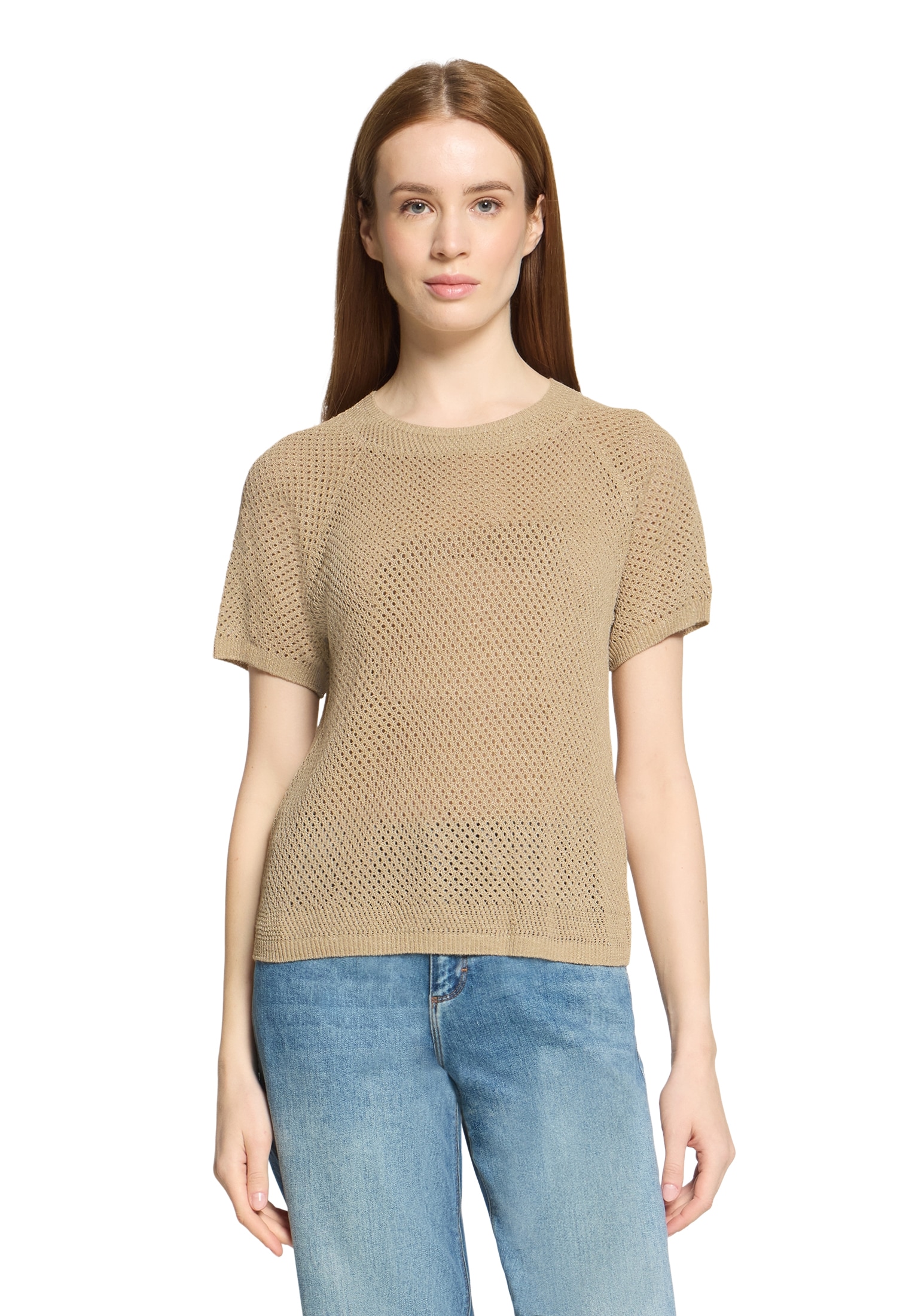Cartoon Strickpullover »Strickpullover mit Rundhalsausschnitt«
