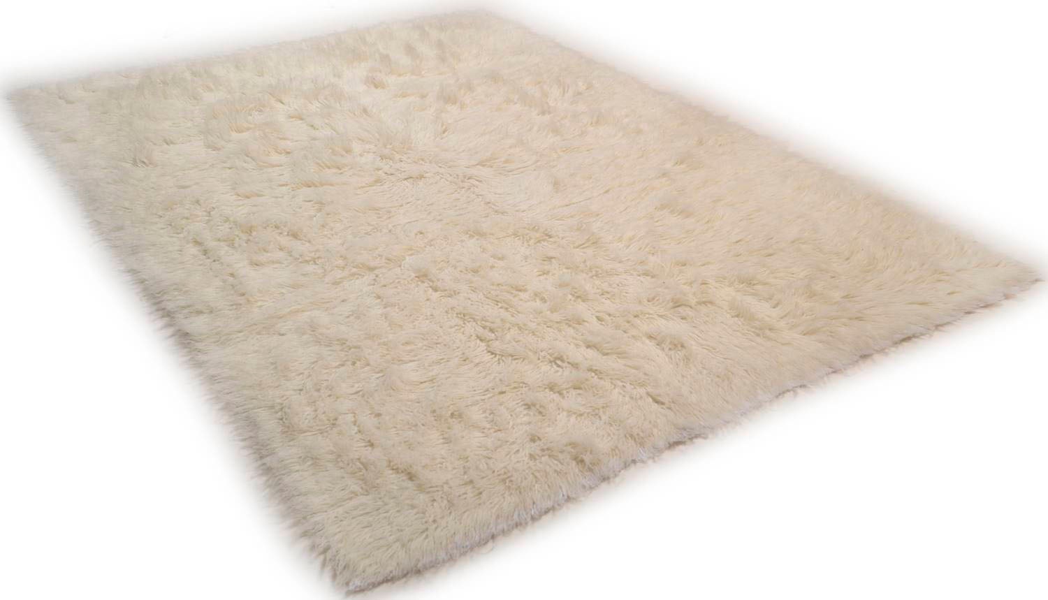 Theko Exklusiv Wollteppich »Flokos 1«, rechteckig, 40 mm Höhe, Hochflor, reine Wolle, handgewebt, Wohnzimmer