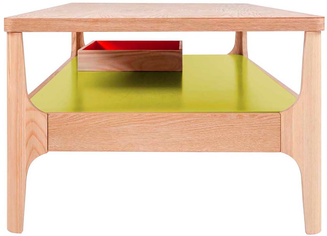 Kayoom Couchtisch »Kaffeetisch Addison, Couchtisch, offenes, ausgefallenes Design«, (1 St.), Ausgefallenes Design, Tischbeine aus Massivholz, aus robustem Material