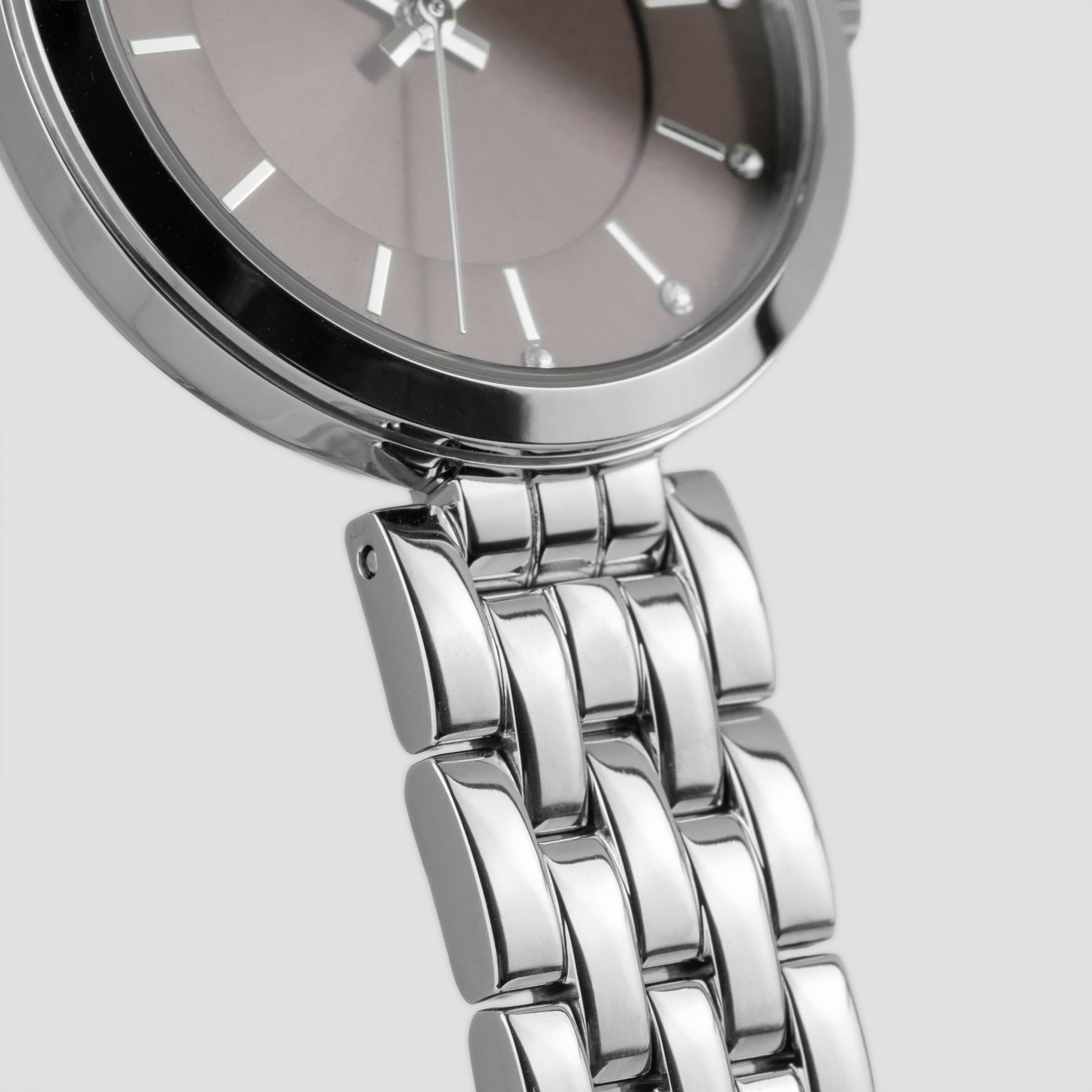 Jacques Lemans Quarzuhr »Milano« Armbanduhr, Damenuhr, Edelstahlarmband, analog
