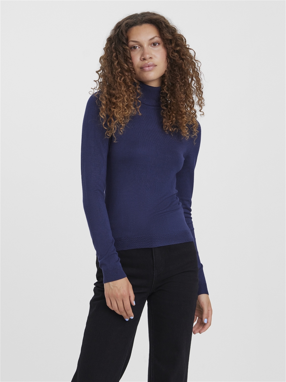 Rollkragenpullover »VMGLORY LS ROLLNECK BLOUSE GA NOOS«