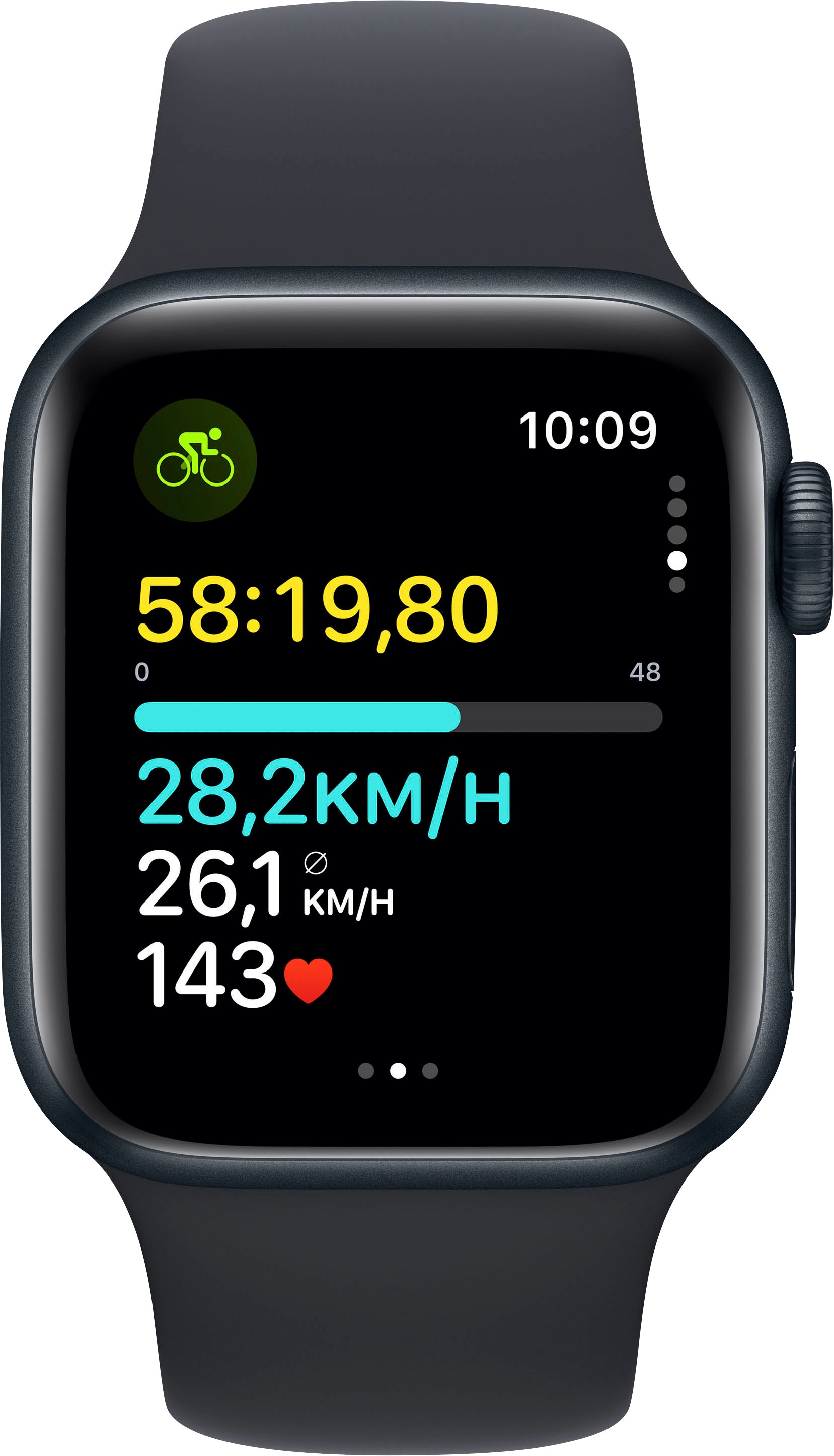 Apple Smartwatch »Watch SE GPS 40 mm Aluminium + Cellular S/M«, (Watch OS 10 Sport Band)
