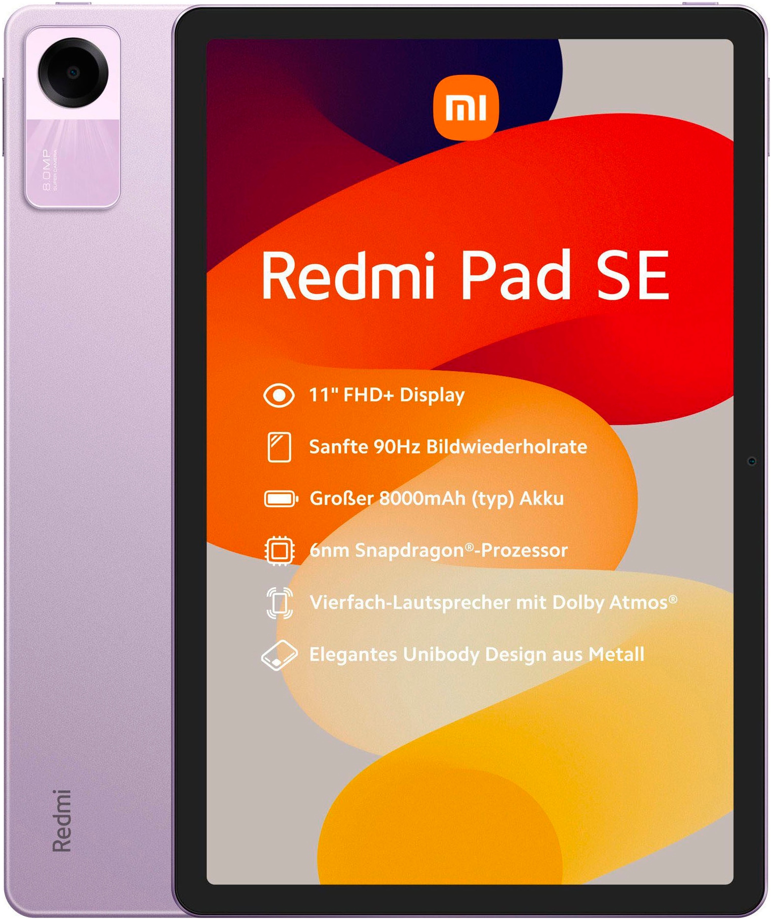 Xiaomi Tablet »Redmi Pad SE 4+128GB«, (27,94 cm / 11 Zoll), Android, Full HD+,)