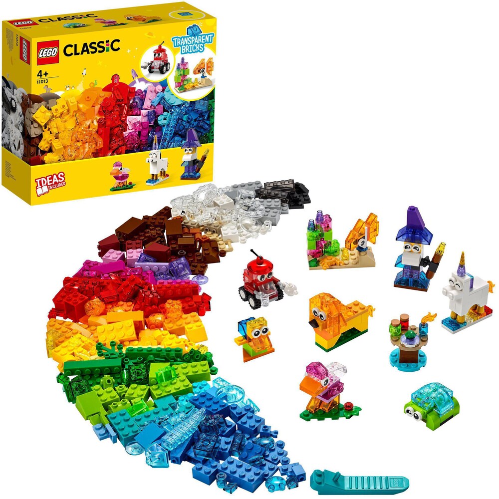 LEGO® Konstruktionsspielsteine »Kreativ-Bauset mit durchsichtigen Steinen (11013),... kaufen