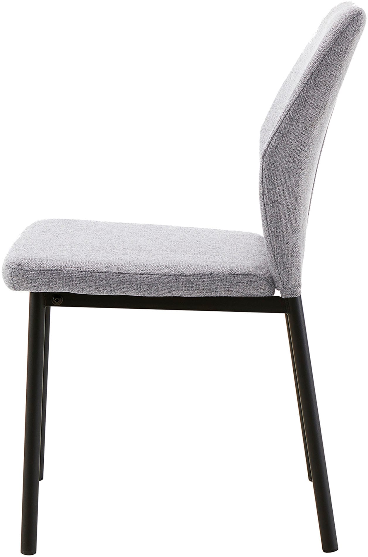 Home affaire Esszimmerstuhl »Lumos«, (Set), 2 St., Webstoff, Webstoff in vielen Farben erhältlich mit stabilem Metalluntergestell
