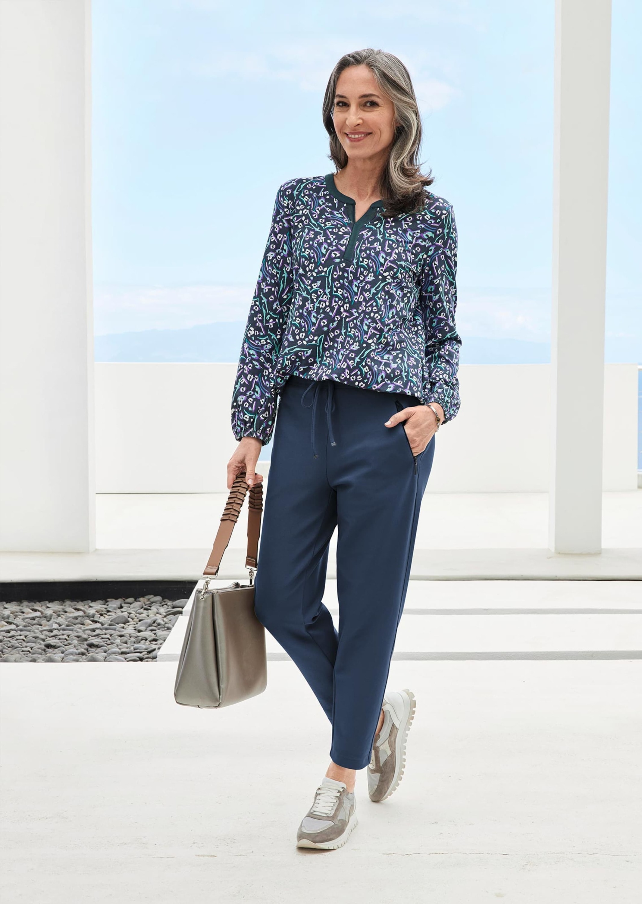 GOLDNER Print-Shirt »Trageangenehmes Shirt mit individuellem Druck« Ohne