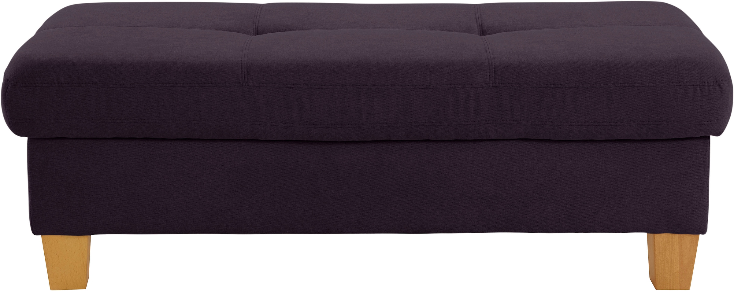 exxpo - sofa fashion Hocker »Enya Bankhocker mit Staufach unter der Sitzfläche« schöne Detailverarbeitung