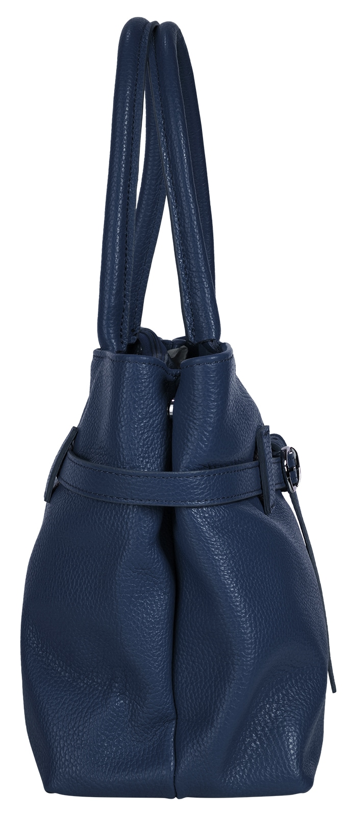 Cluty Henkeltasche, echt Leder, Made in Italy