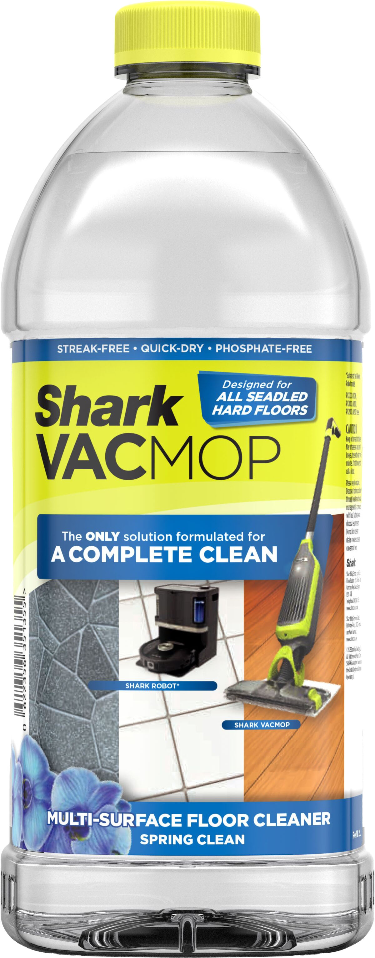 Shark Saugroboter »Shark ThermaCharged PowerDetect Saugroboter RV2900XEEU« beheizte Basisstation verwendet 85°C heißes Wasser und 80°C warme Luft