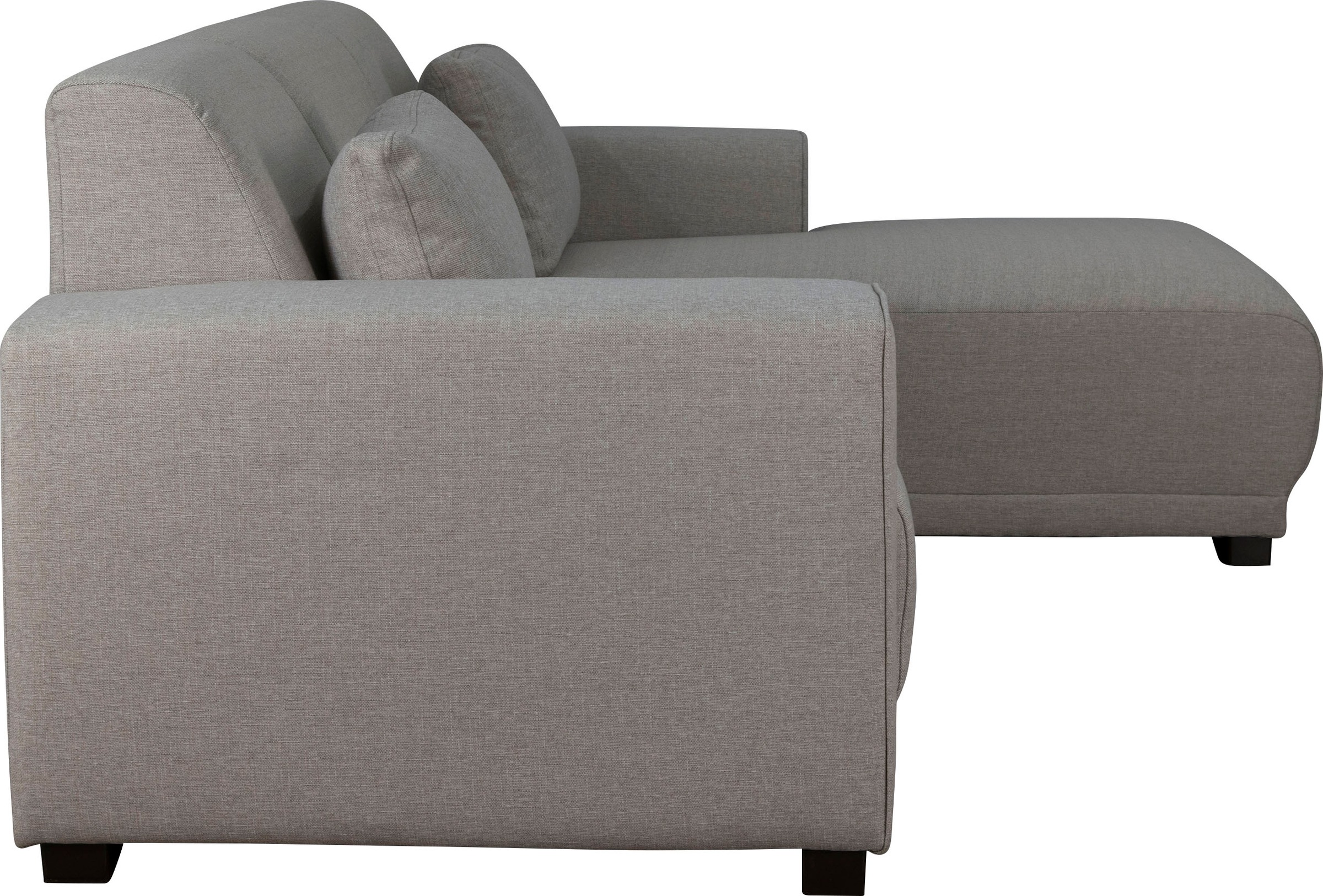 Home affaire Ecksofa »Bornholm incl. 2 Kissen, Stellmaße 234x162 cm L-Form«, Recamiere wahlweise links oder rechts bestellbar