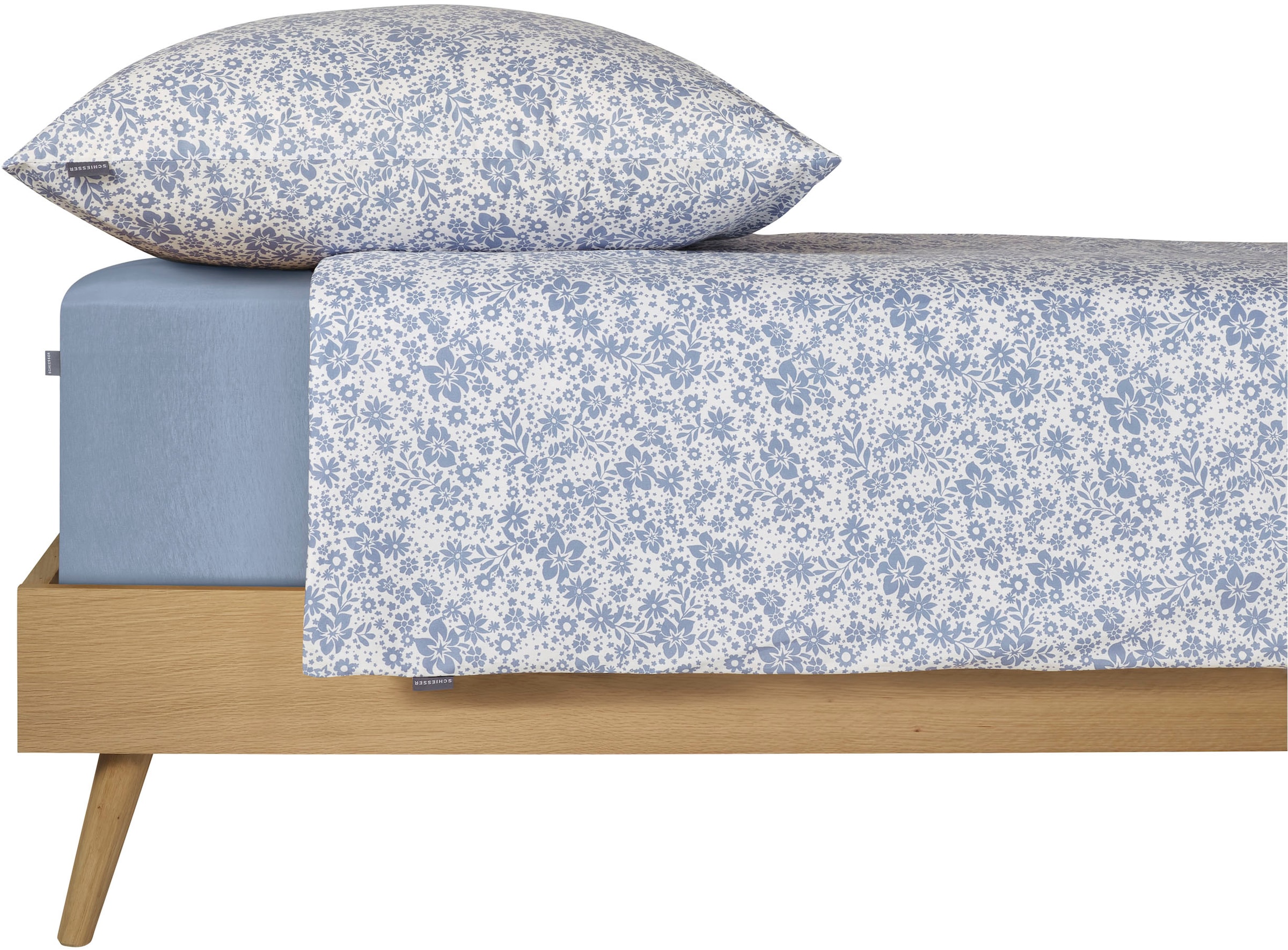 Schiesser Bettwäsche »Melvin aus weicher Baumwolle mit Karos«, Made in Green