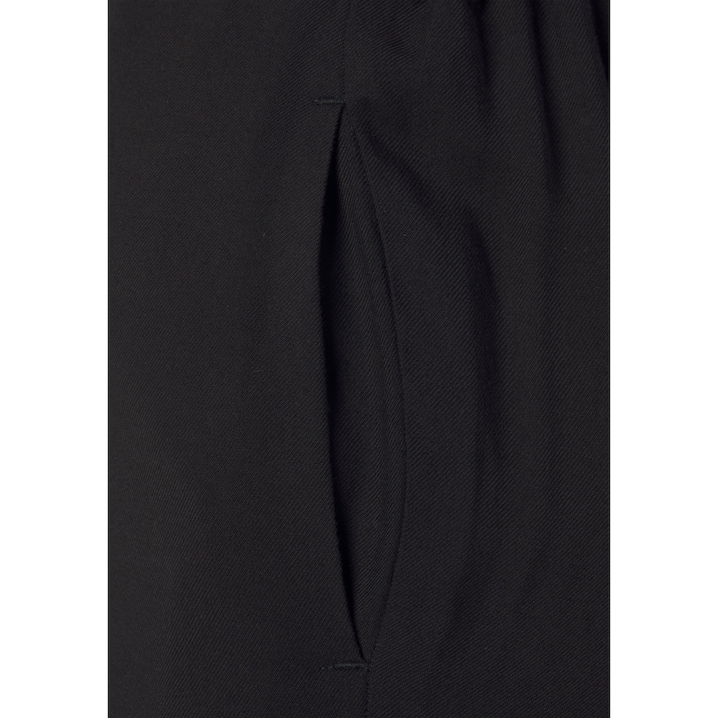 LASCANA Paperbag-Hose, mit weitem Bein und Taschen, Wide-Leg, Stoffhose, casual, elegant