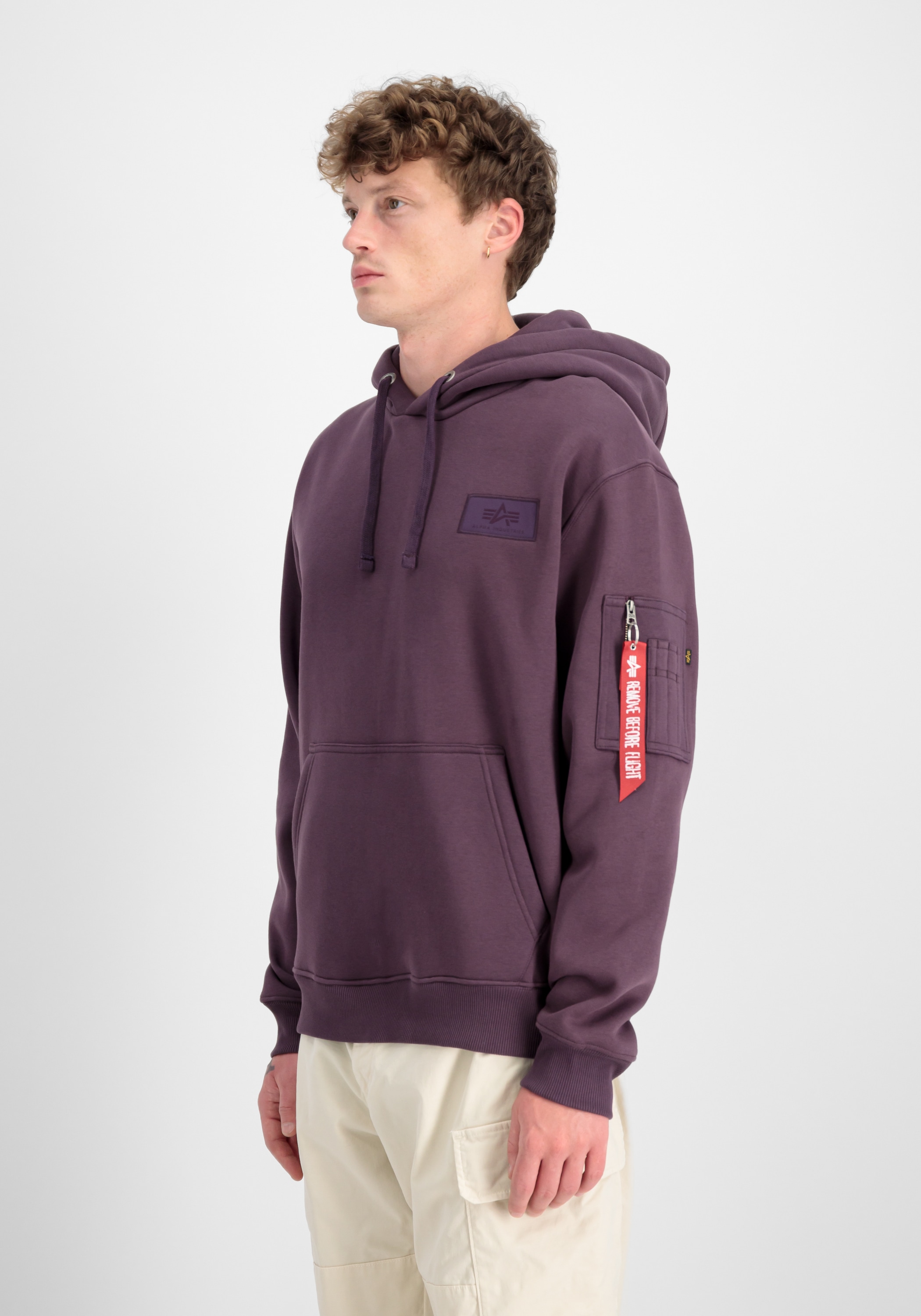 Alpha Industries Hoodie »Alpha Industries Men - Hoodies BP Hoodie Rainbow Refl. Print«