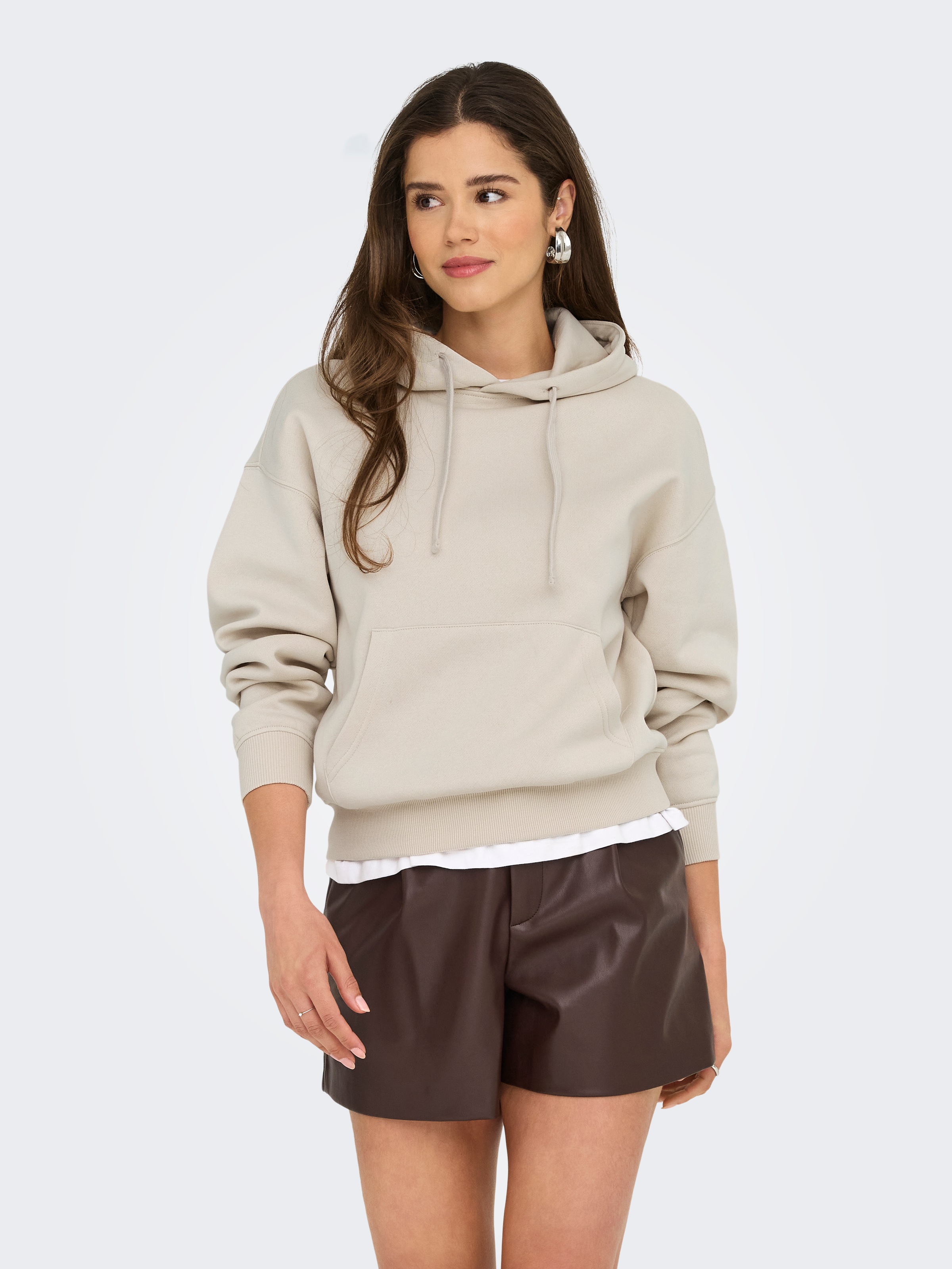 ONLY Kapuzensweatshirt »ONLBEST L/S HOOD SWT NOOS«