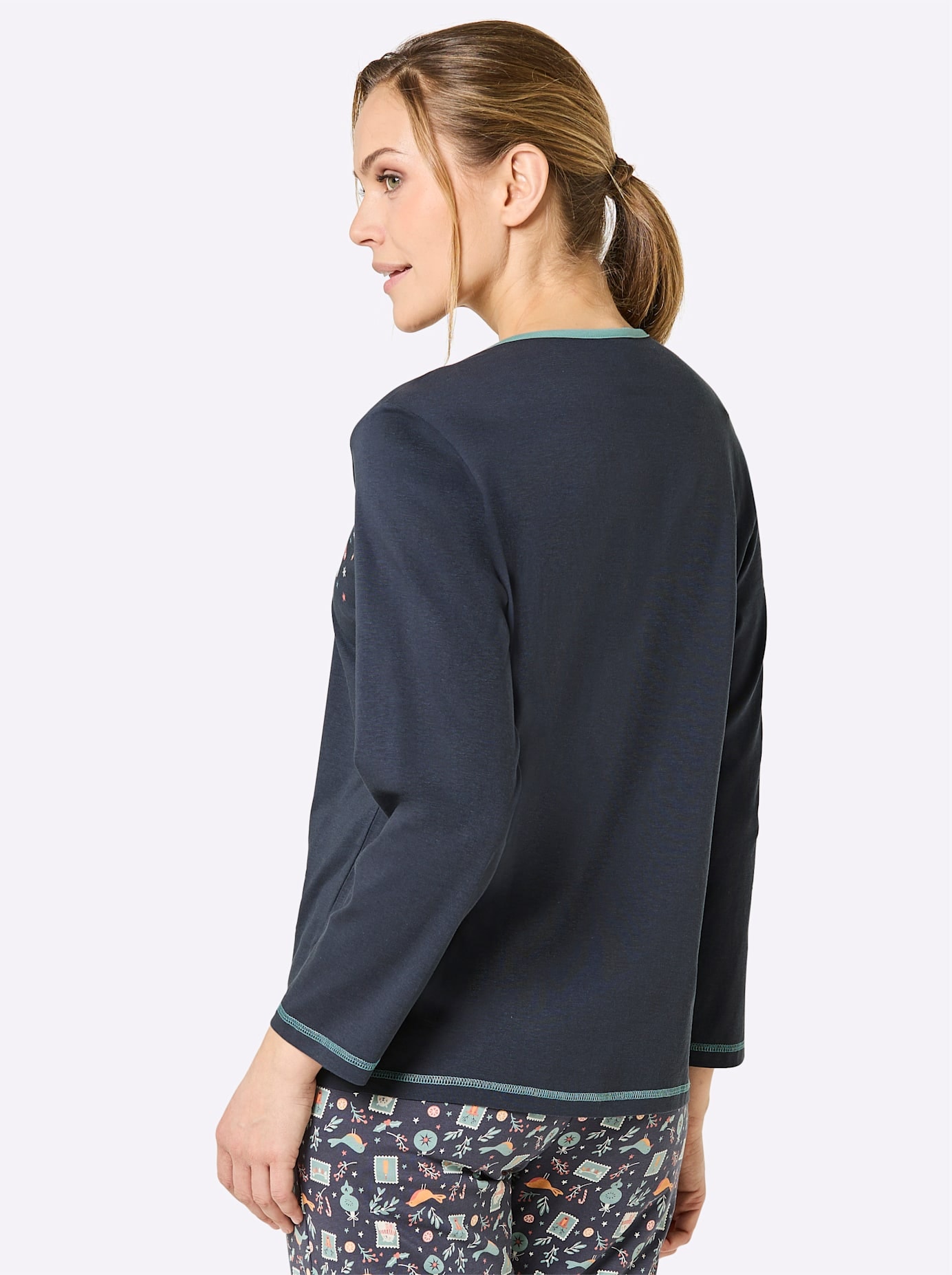 comtessa Pyjamaoberteil »Schlafanzug-Shirt« 1