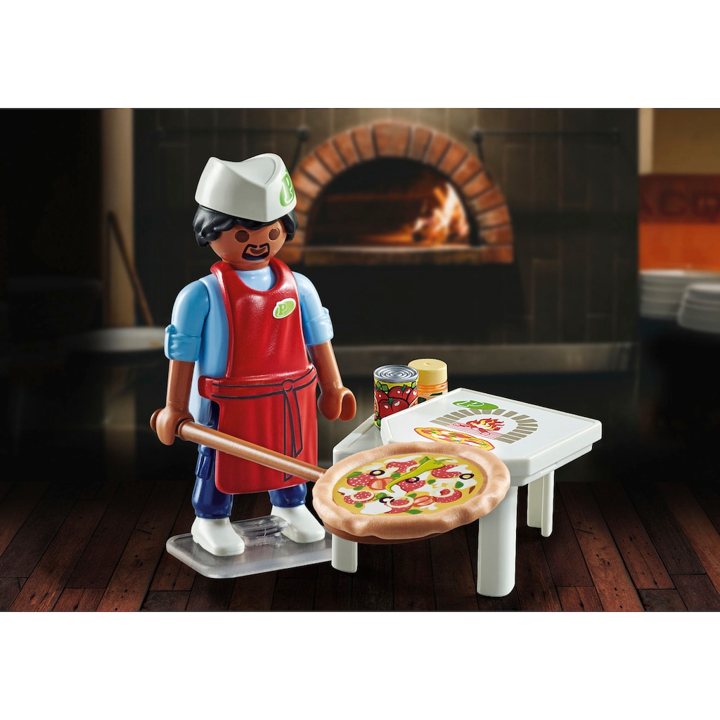 Playmobil® Konstruktions-Spielset »Pizzabäcker (71161), Special Plus«