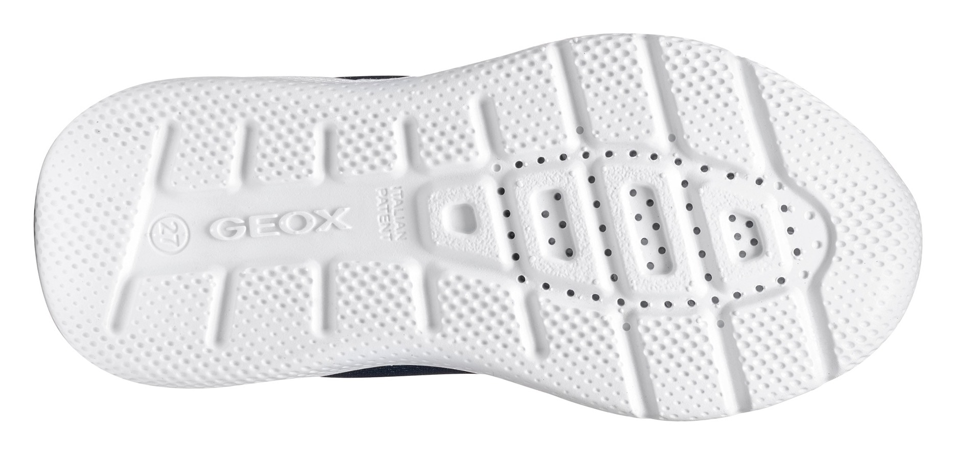 Geox Sneaker »J SPRINTYE GIRL«, Freizeitschuh, Klettschuh mit Glitzer Stern