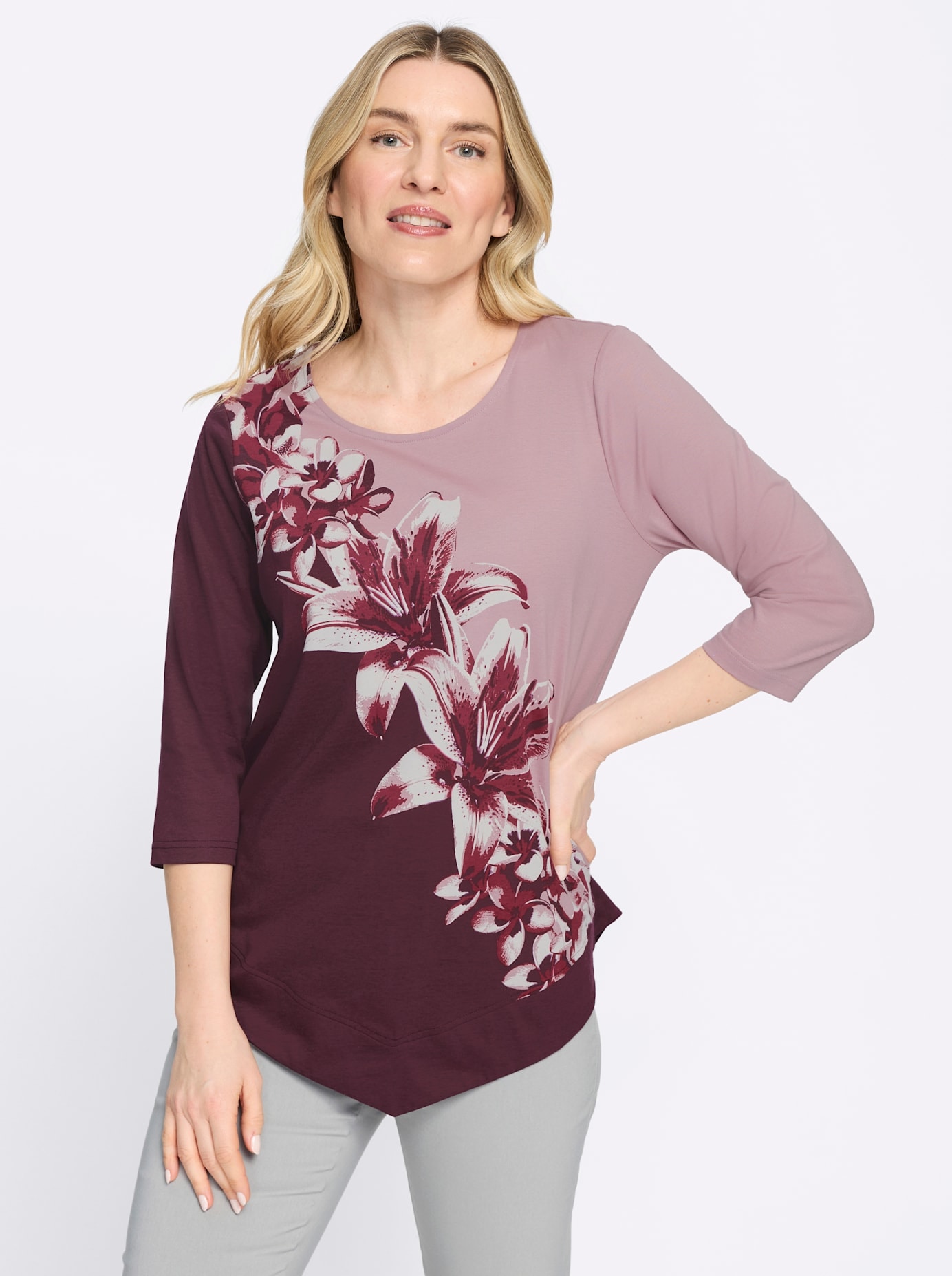 Classic Basics Tunikashirt »3/4-Arm-Shirt« 1