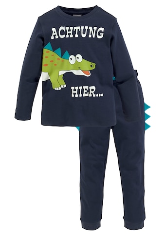 KIDSWORLD Shirt & Hose, (Spar-Set, 2 tlg., Shirt+Jogginghose), mit großem Dinodruck kaufen