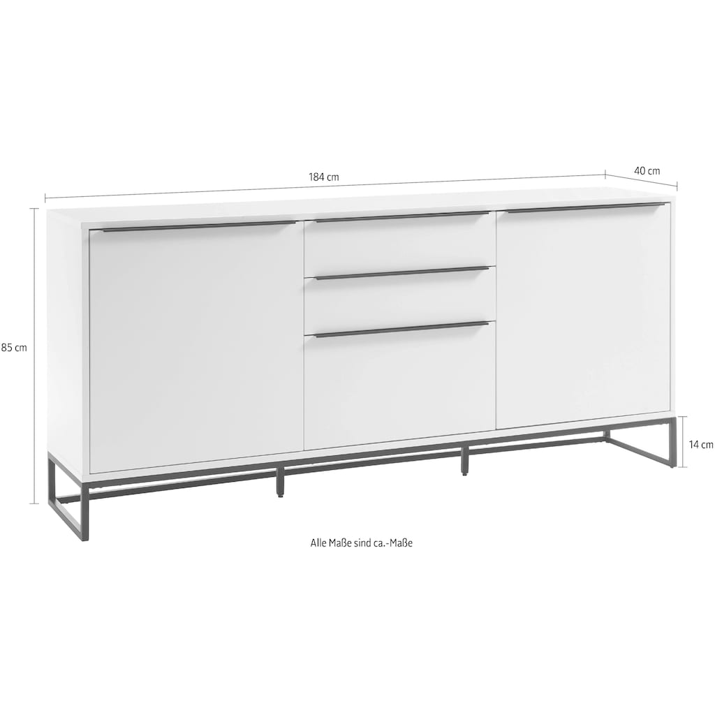 MCA furniture Sideboard »Lille«