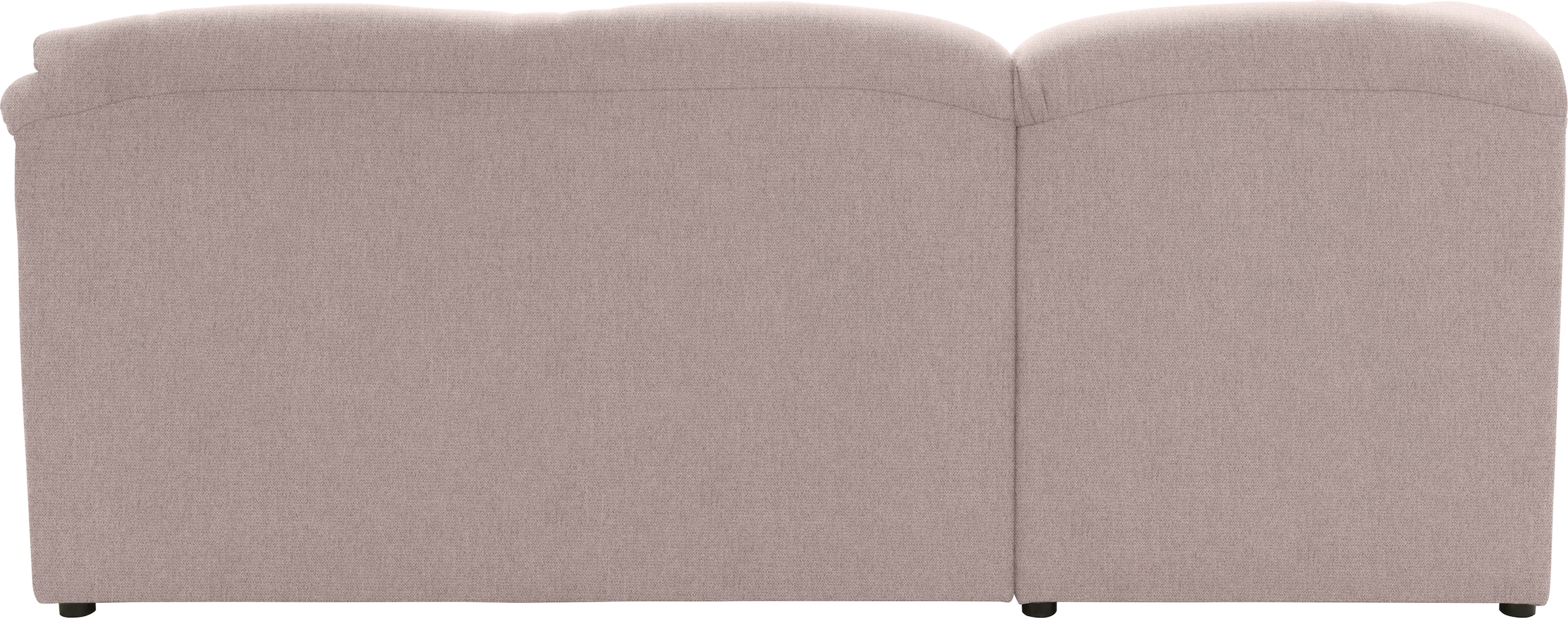 DOMO collection Ecksofa »Faenza für kleine Räume, Stellmaße 232,176cm, komfortabel, L-Form«, mit Ottomane, zeitlos, elegante Armlehnen, wahlweise mit Bettfunktion