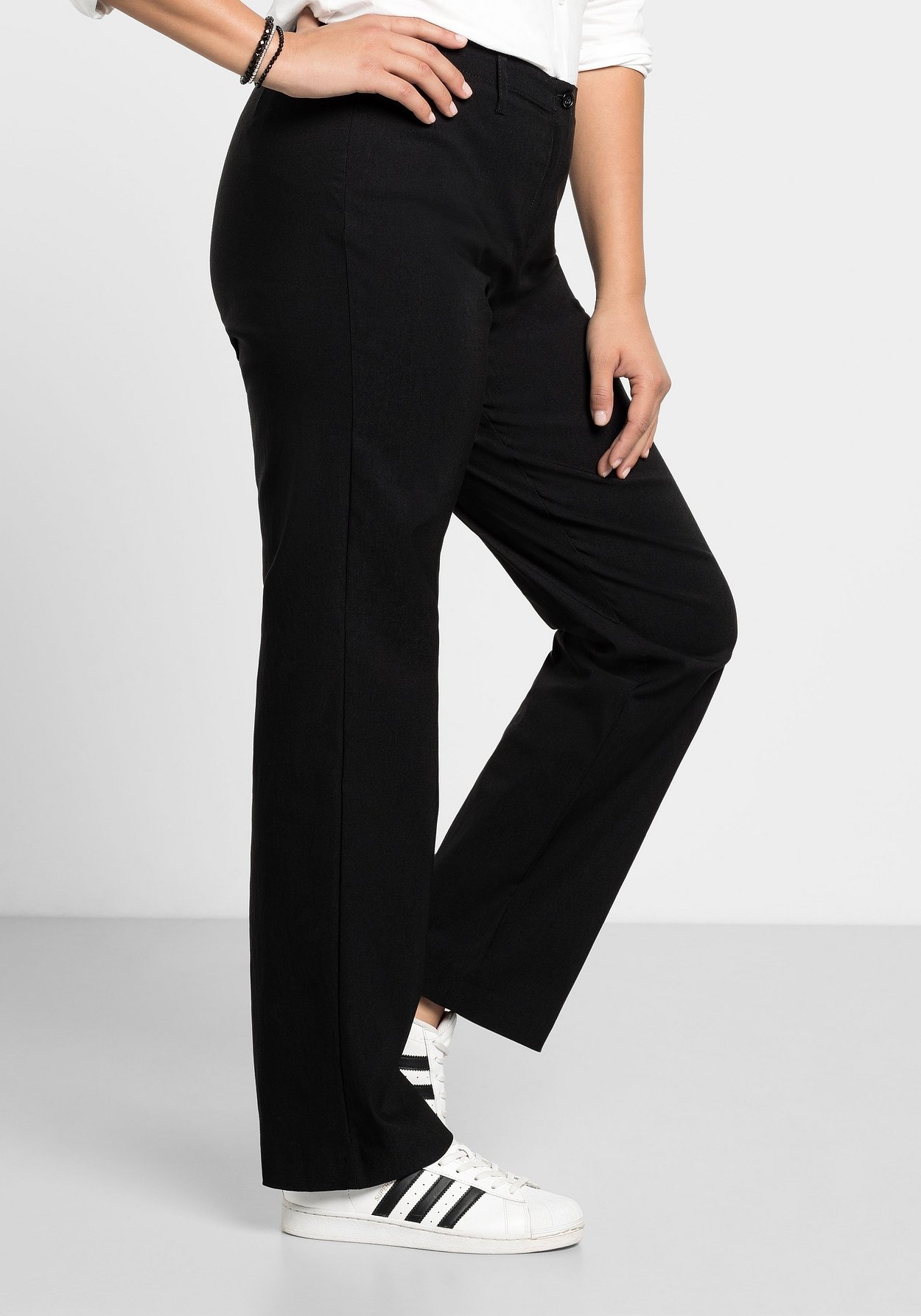 Sheego Stretch-Hose »Bengalin-Hose mit schmalem Bund«