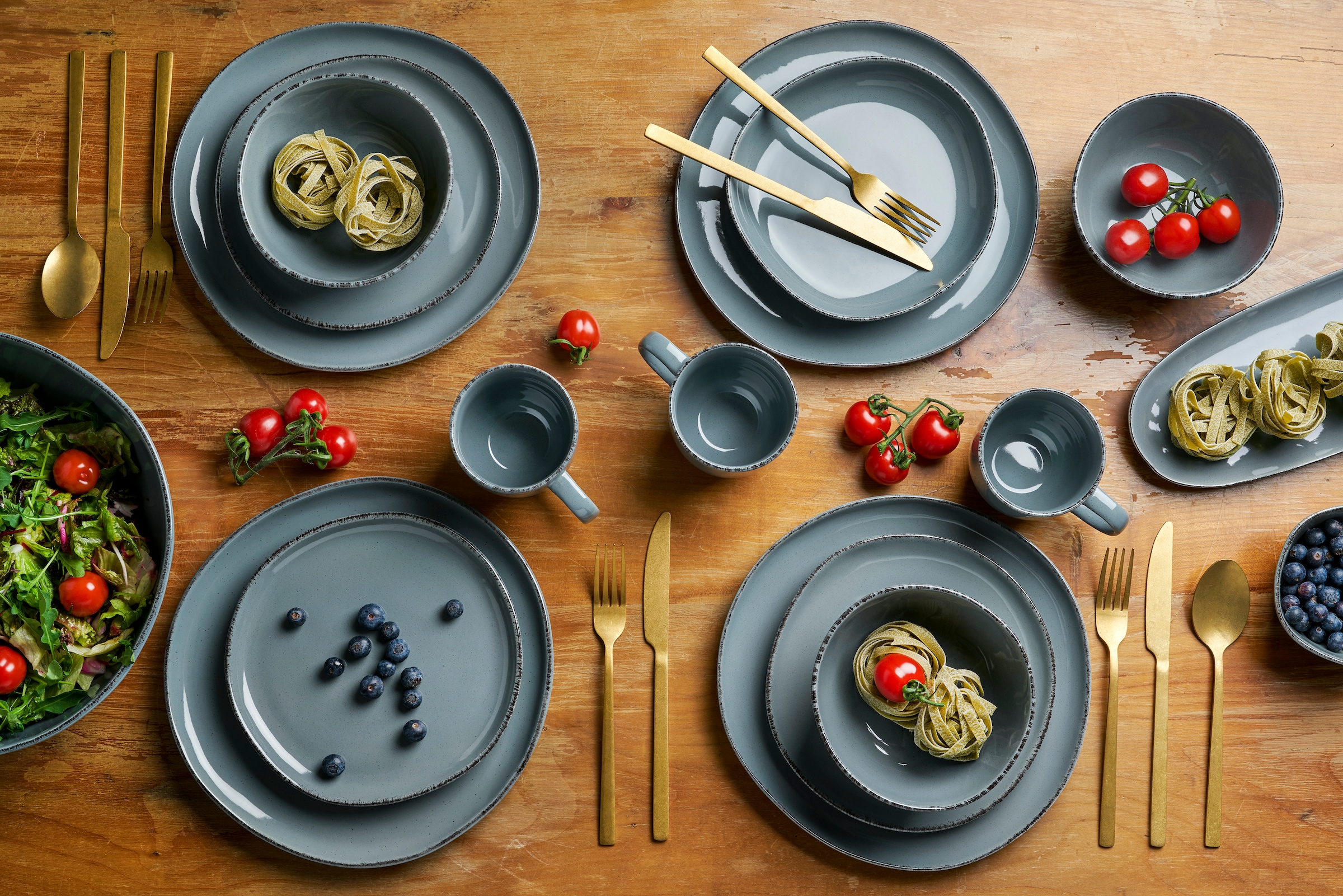 van Well Pastateller »Urban, tiefer Teller 20 cm, 6 Stück« spülmaschinen- und mikrowellengeeignet