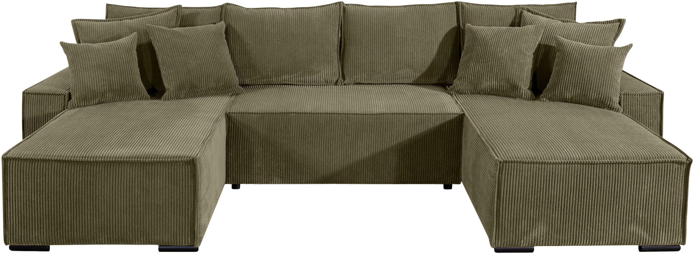 COLLECTION AB Wohnlandschaft »Manhattan« Wohnlandschaft,2  Ottomane,Bonnelfederkern,Schlaffunktion