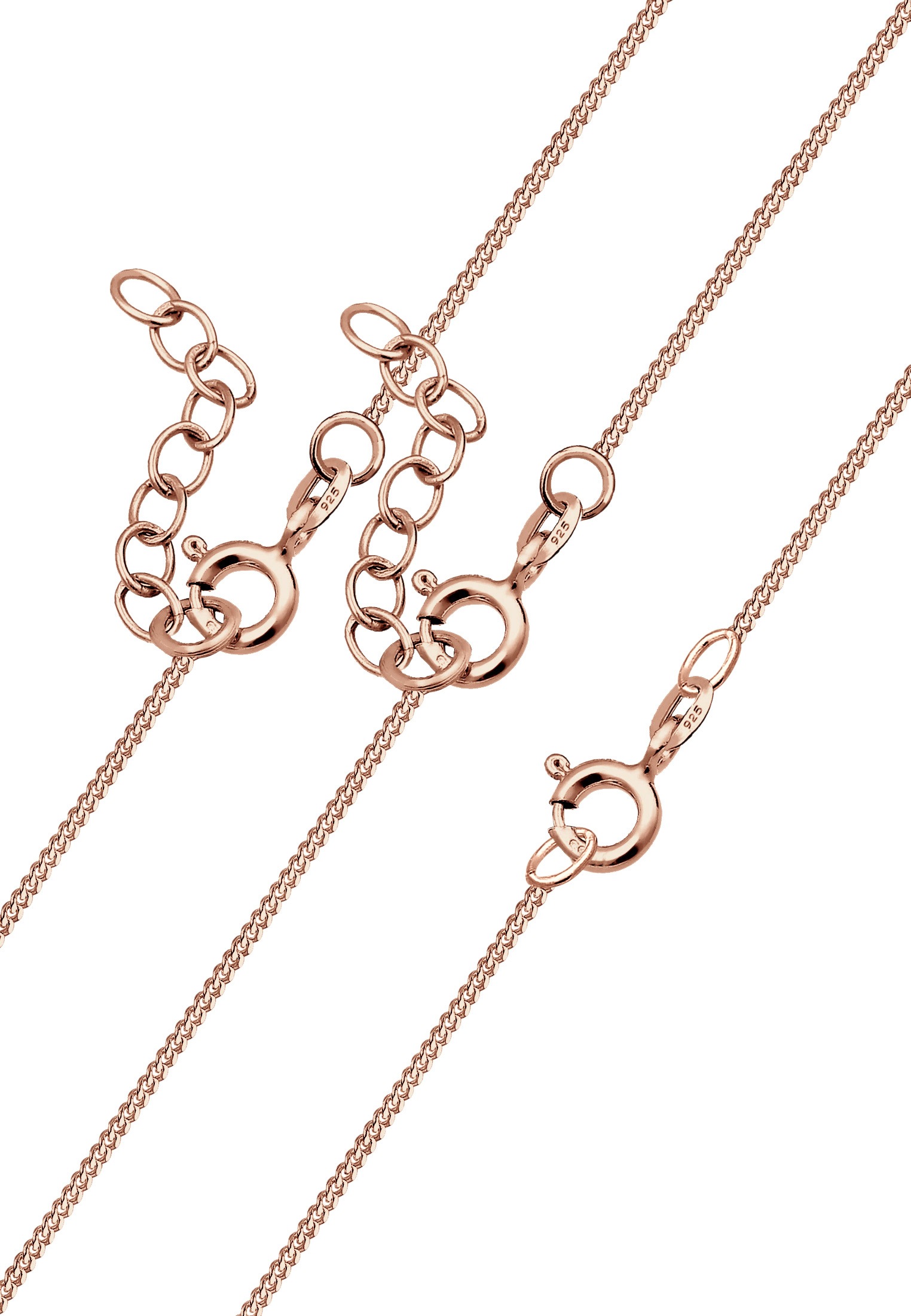 Elli Ketten-Set »Schmuckset Trio Herz Mutter Kind Cut Out Herz Set 925 Sterling Silver«