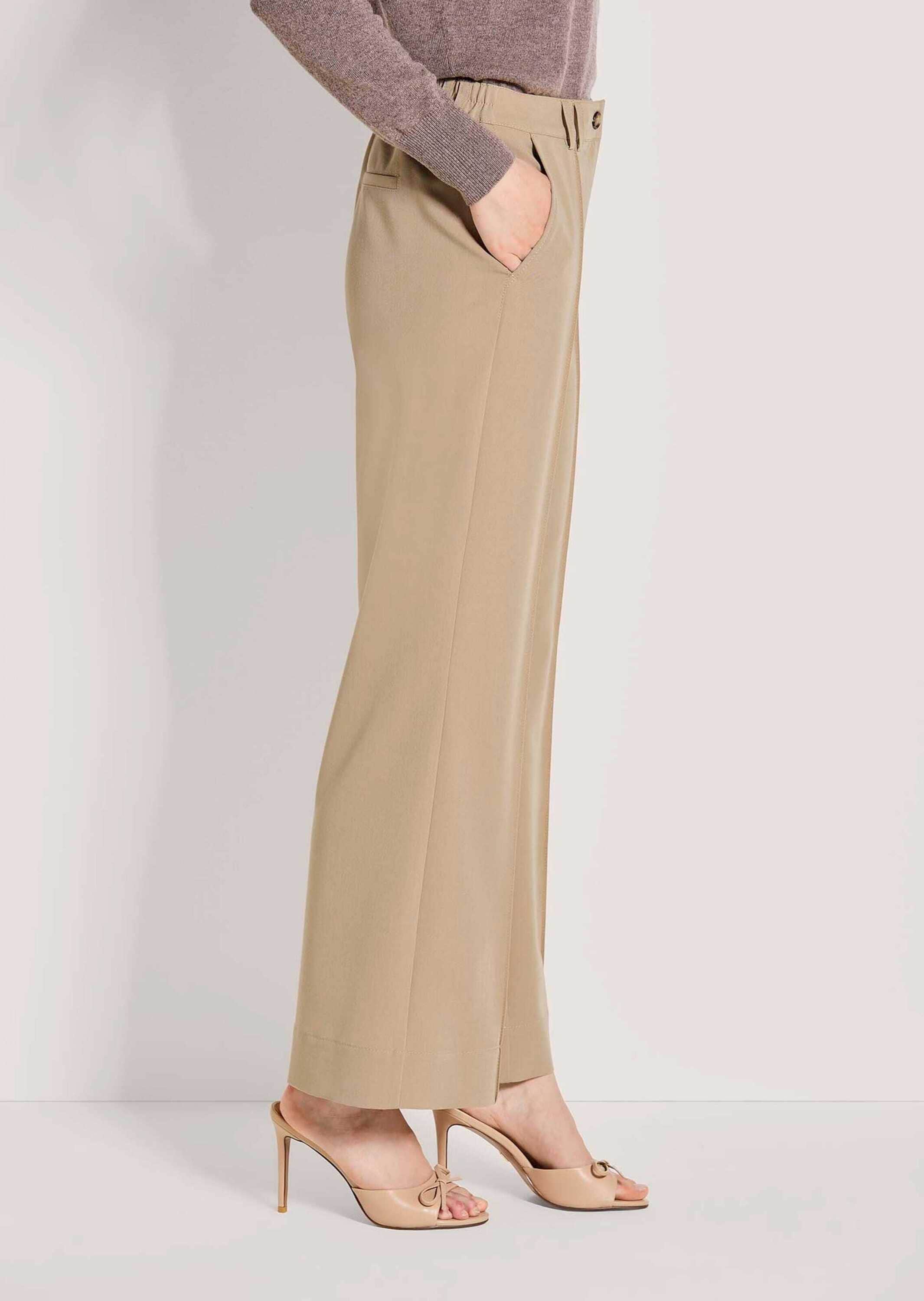 MADELEINE Stoffhose »Culotte Stoffhose mit Biesen«