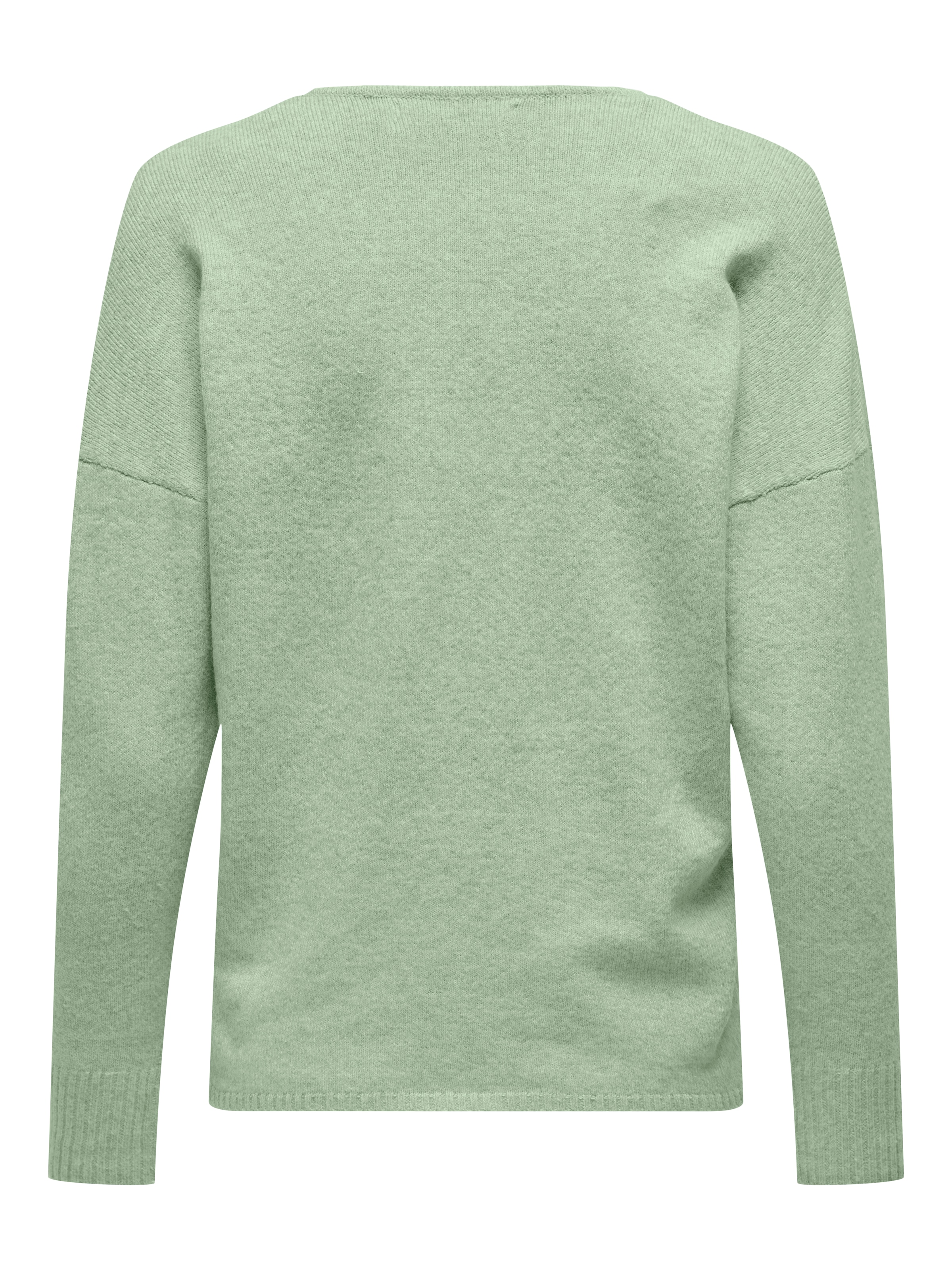 ONLY V-Ausschnitt-Pullover »ONLRICA LIFE L/S V-NECK PULLO KNT NOOS« Materialmix, regular fit