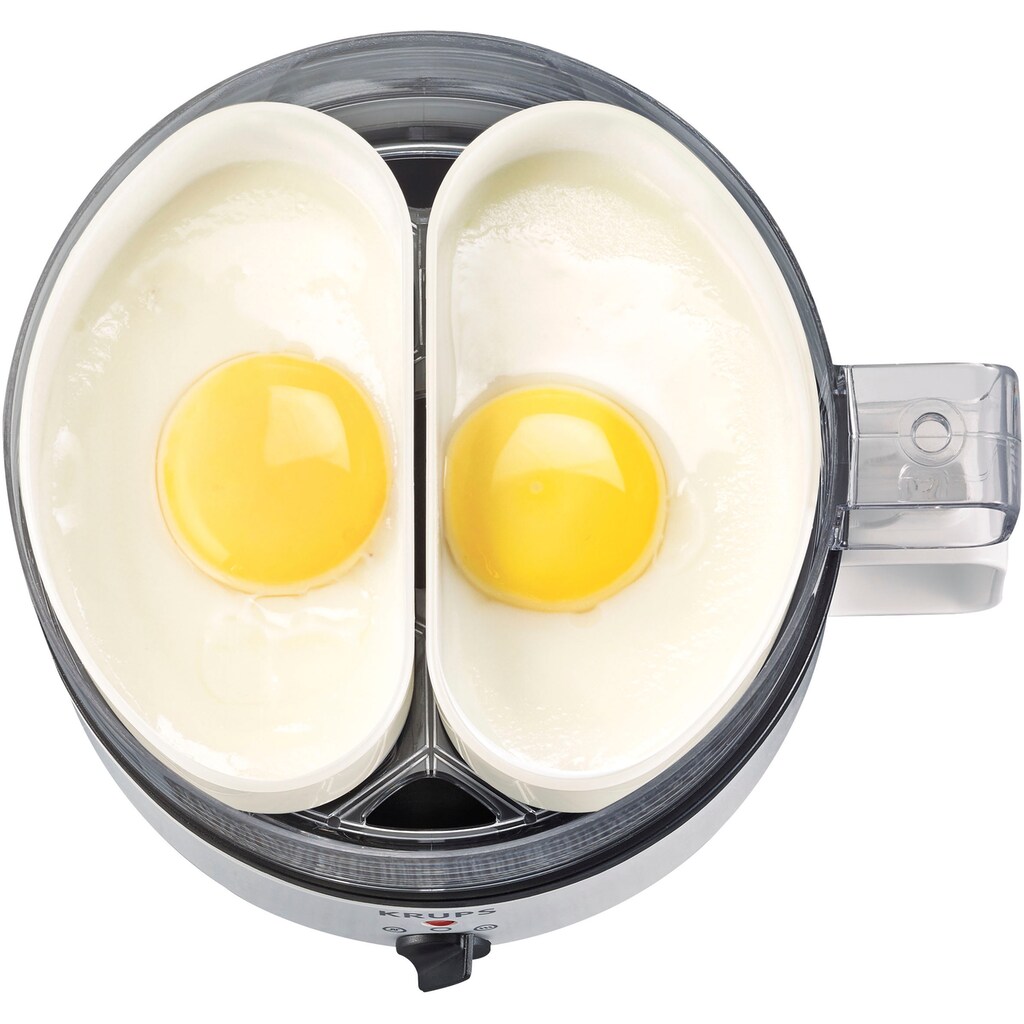 Krups Eierkocher »F23070 Ovomat Super«, für 7 St. Eier, 400 W, 2 Kochprogramme, praktisches Zubehör, 7 Eier gleichzeitig