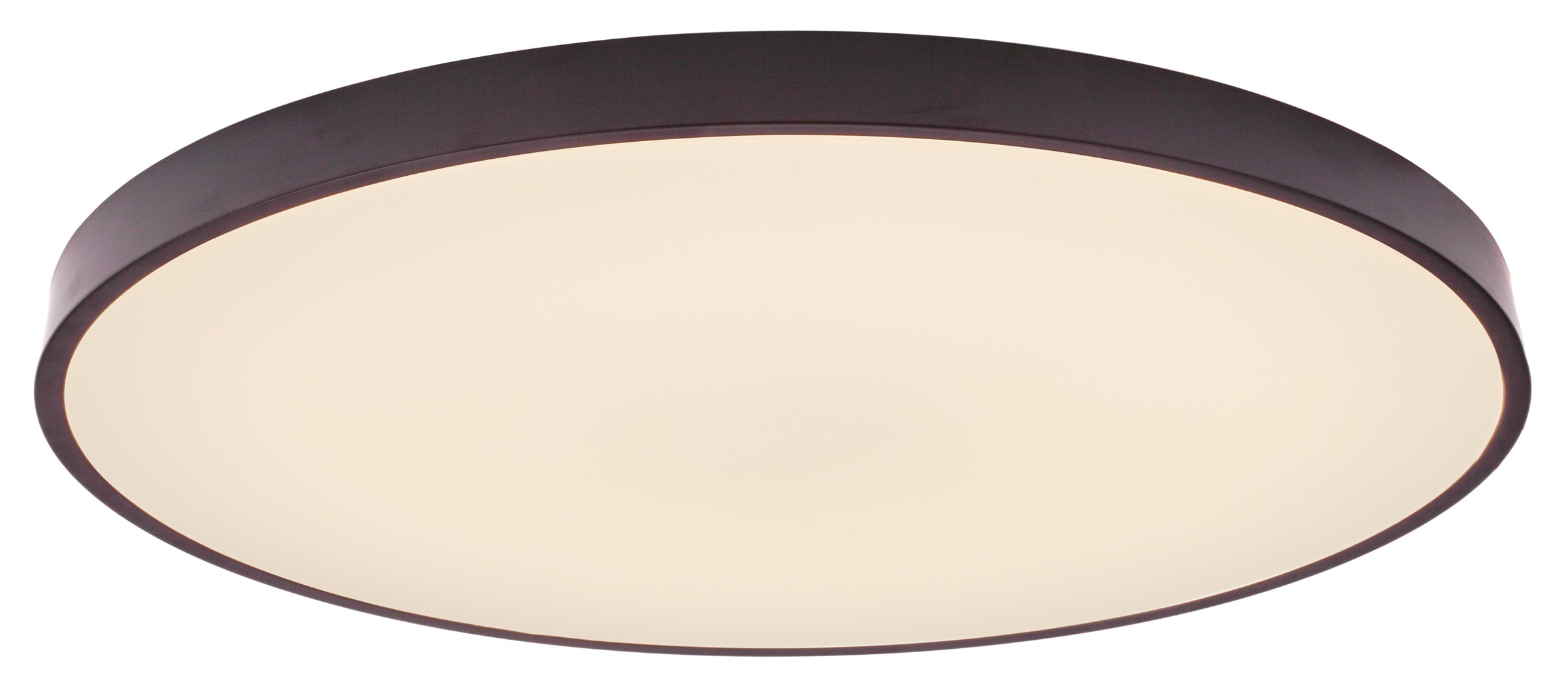Brilliant Leuchten Slimline LED Deckenleuchte 78cm weiß/schwarz