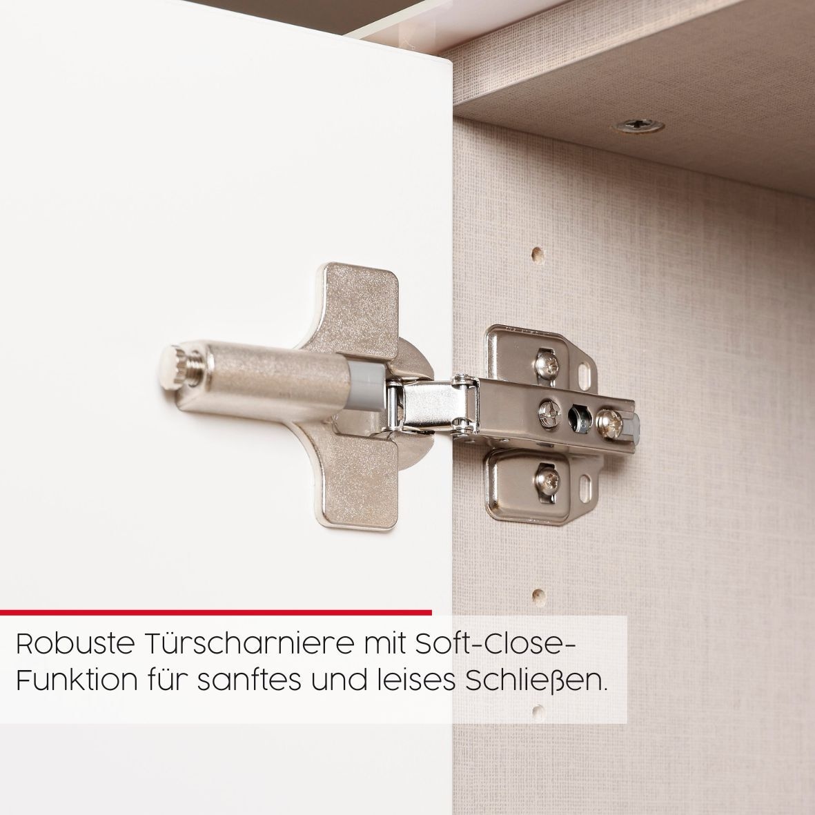 LeGer Home by Lena Gercke Kommode »Serina«, mit 4 Schubkästen und 2 Türen sowie Metallgriffen MADE IN GERMANY