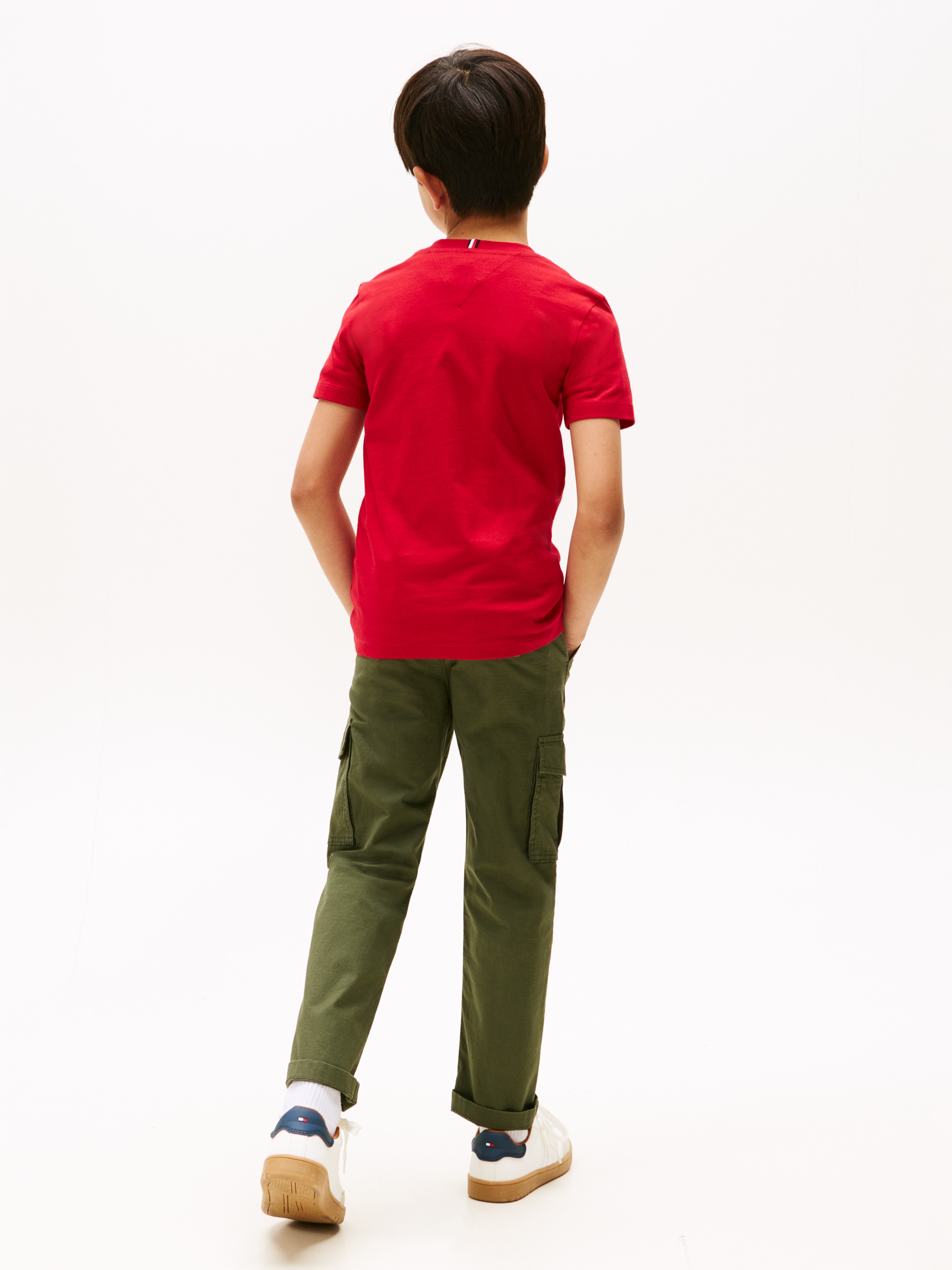 Tommy Hilfiger T-Shirt »VARSITY PRINT TEE SS«, Kinder bis 16 Jahre