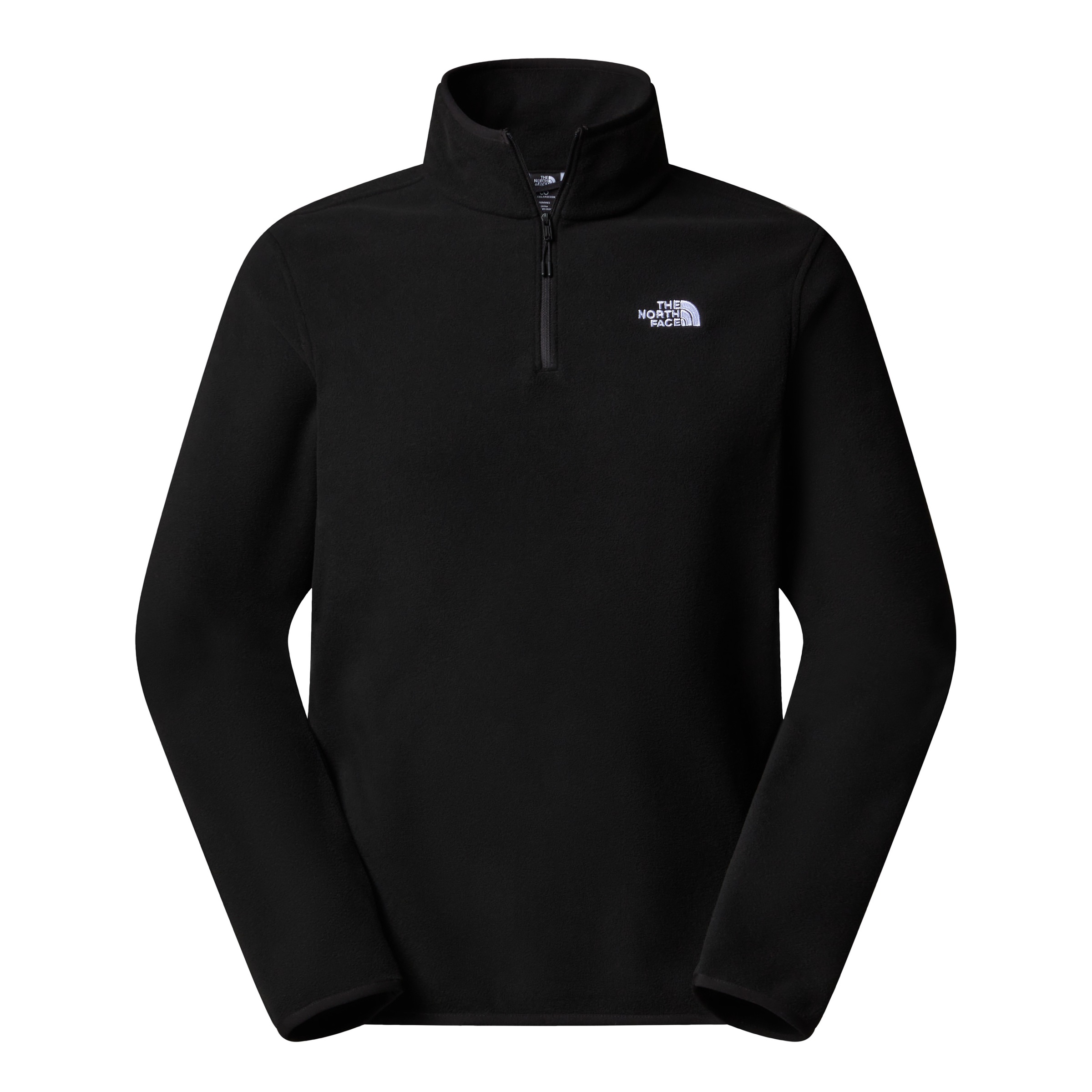 The North Face Fleecepullover »M GLACIER FLEECE 1/4 ZIP JACKET«, 1/4-langer Reißverschluss, aus Polyester, feuchtigkeitsabweisend
