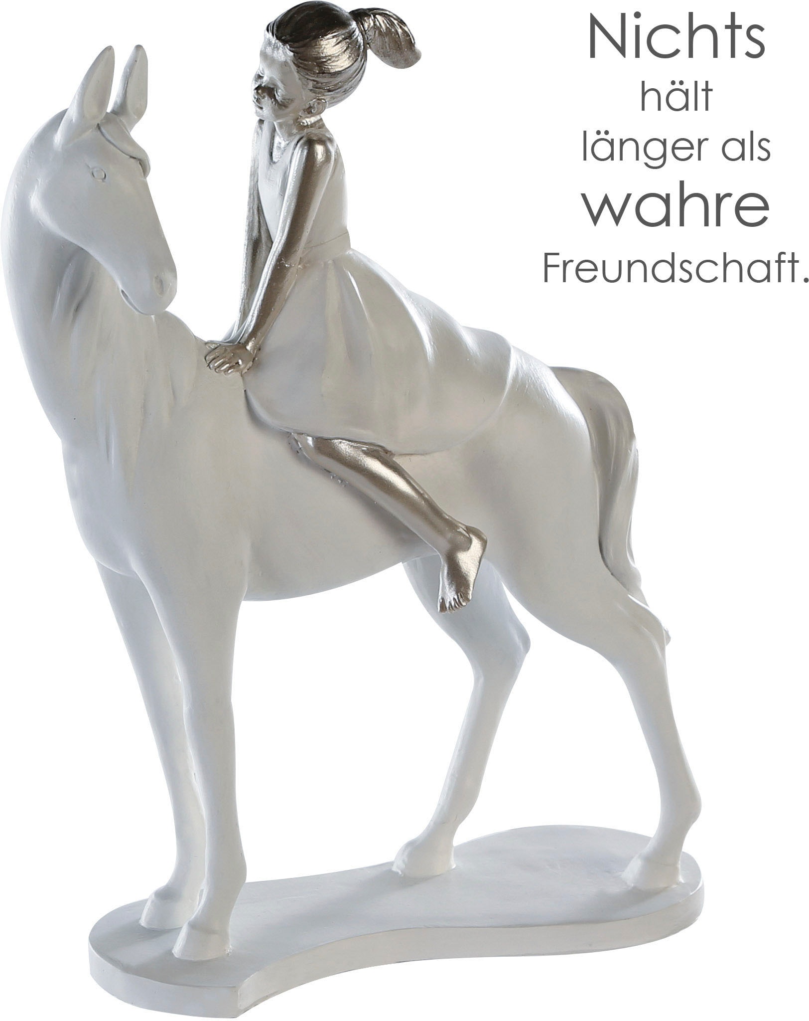 Casablanca by Gilde Dekofigur »Skulptur Girl on Horse«, (1 St.) bestellen  online bei OTTO | Dekofiguren
