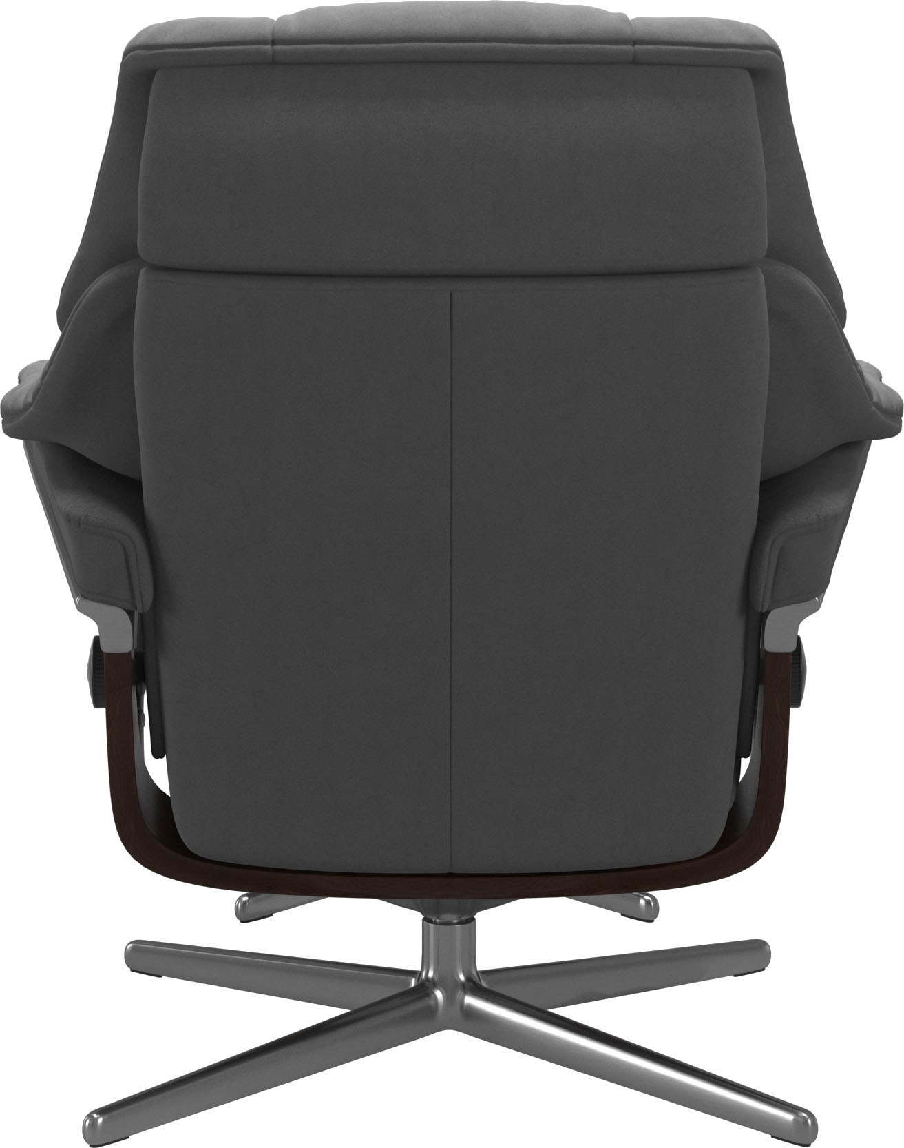 Stressless® Relaxsessel »Reno«, mit Cross Base, Größe S, M & L, Holzakzent Braun